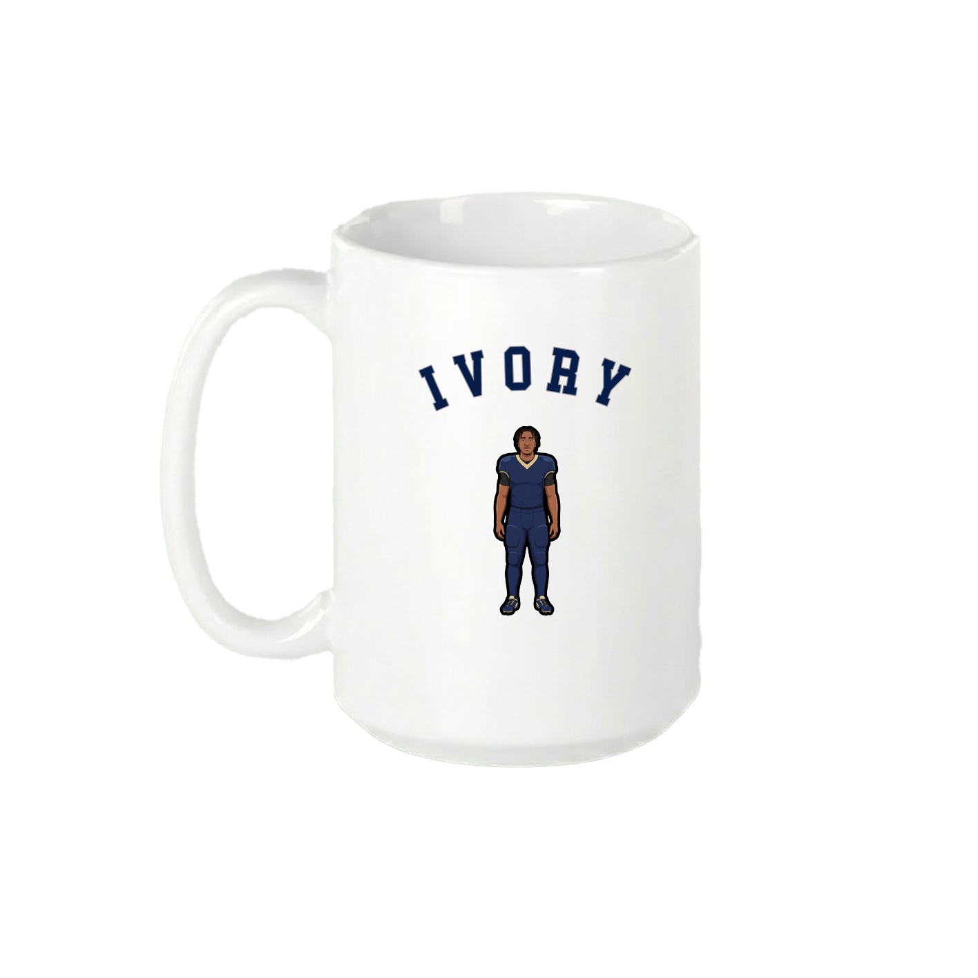 15oz Coffee Mug — Shirsey Arch in White