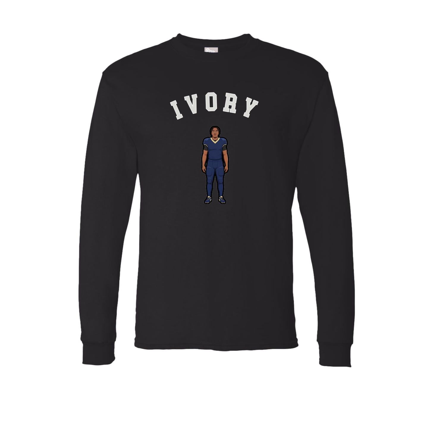 Long Sleeve Tee — Shirsey Arch in Black