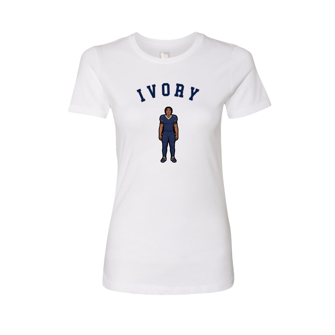 Womens Tee — Shirsey Arch in White