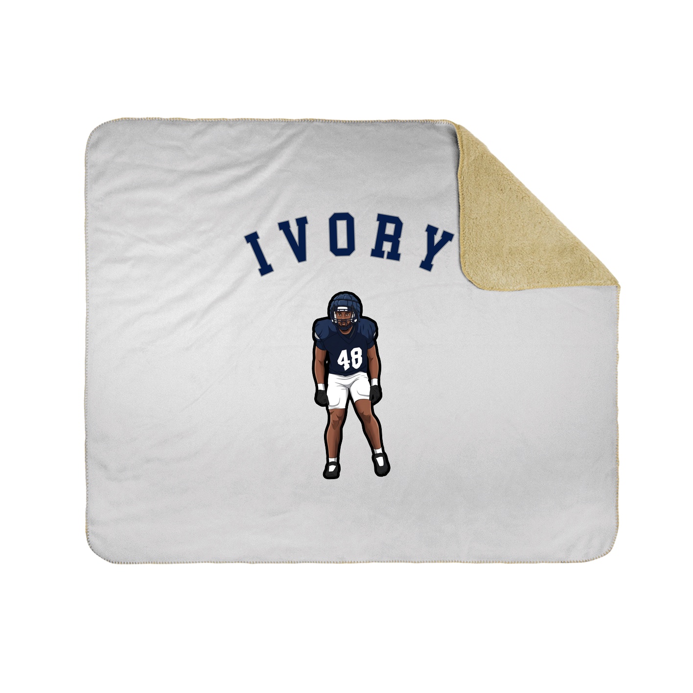 Throw Blanket — Shirsey Arch in White