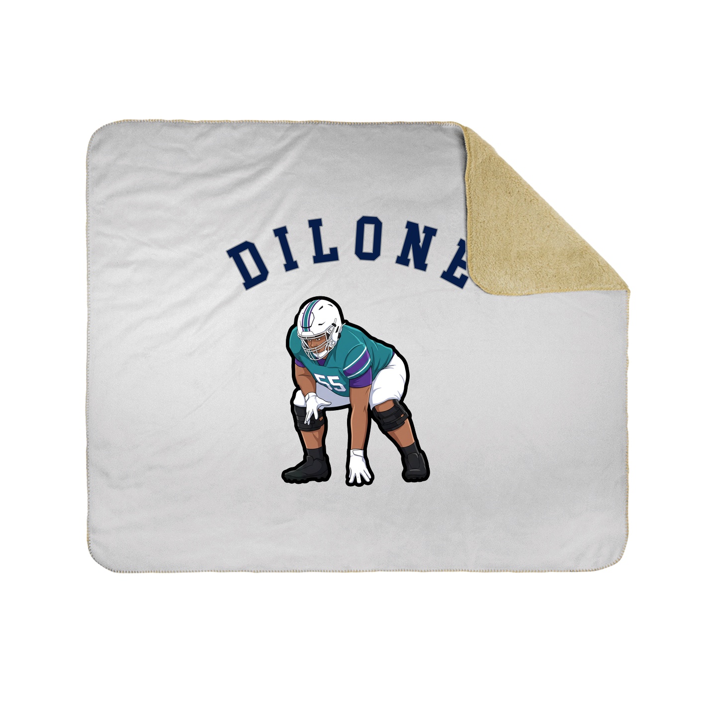 Throw Blanket — Shirsey Arch in White