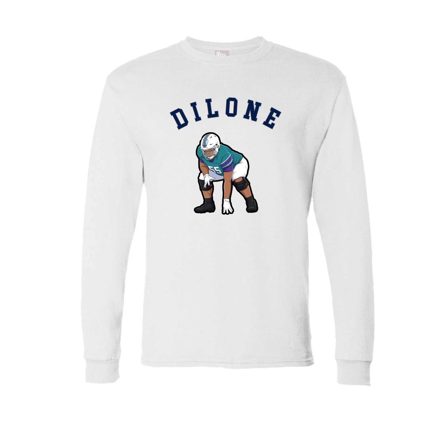 Long Sleeve Tee — Shirsey Arch in White