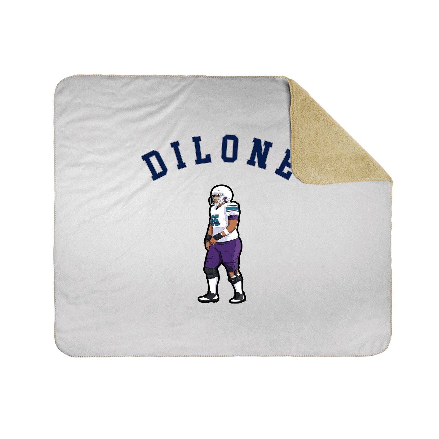 Throw Blanket — Shirsey Arch in White