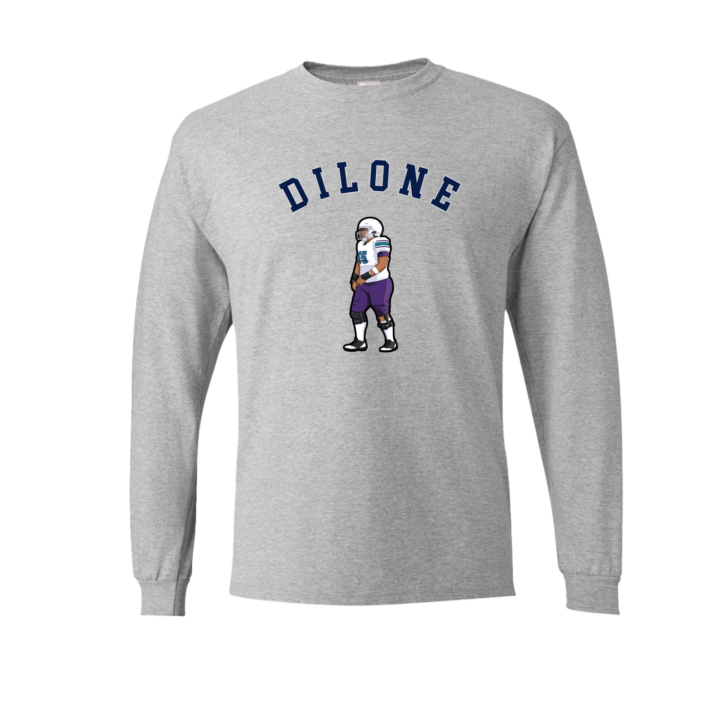Long Sleeve Tee — Shirsey Arch in Grey