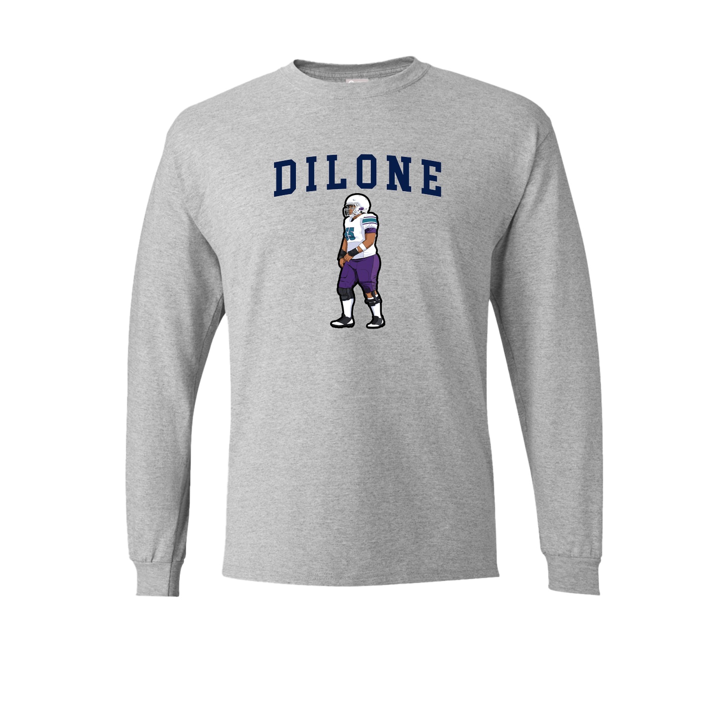 Long Sleeve Tee — Shirsey in Grey