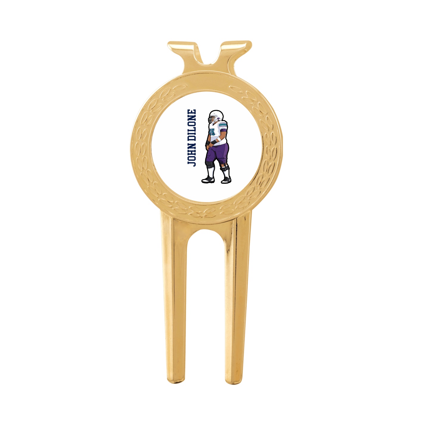 Divot Tool with Ball Marker — Name Vertical in Classic