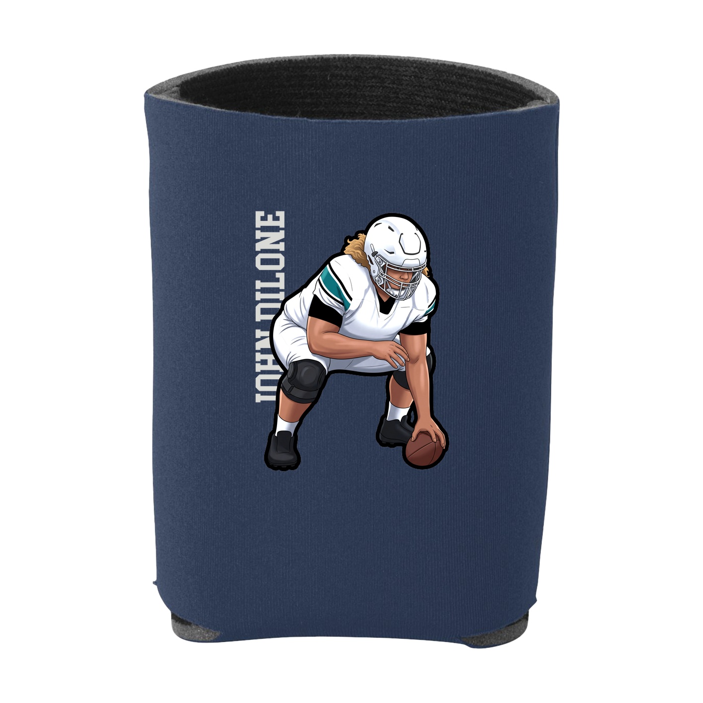 Can Holder — Name Vertical in Navy