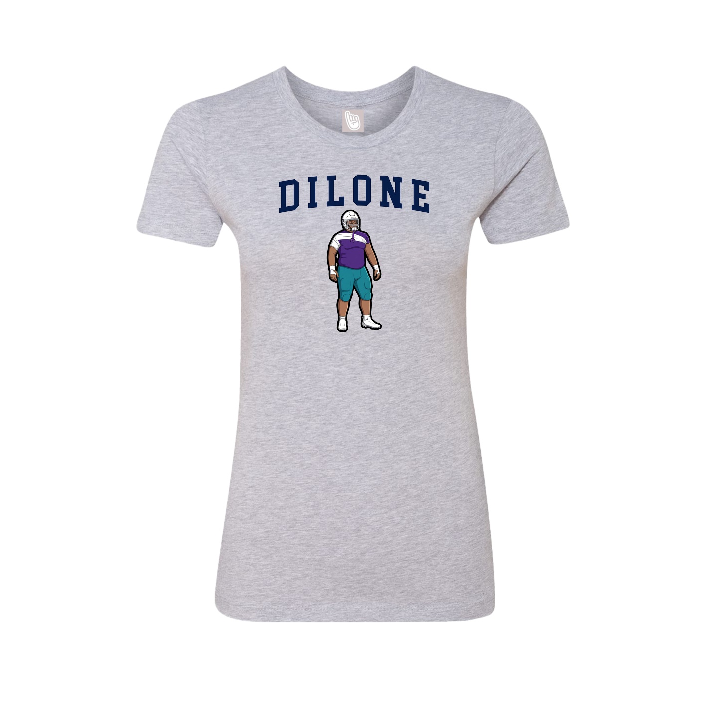 Fitted Women's Tee — Shirsey in Grey