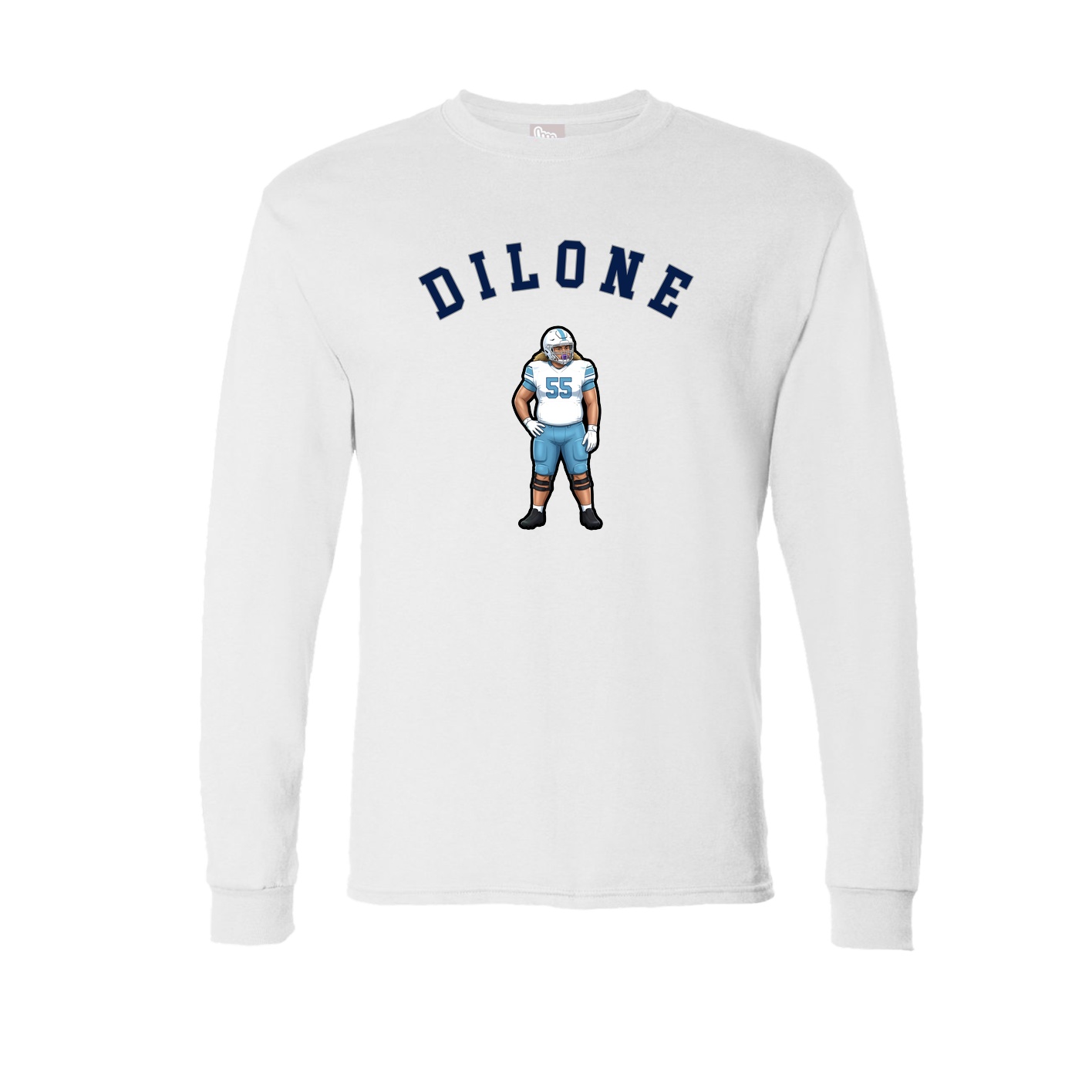 Long Sleeve Tee — Shirsey Arch in White