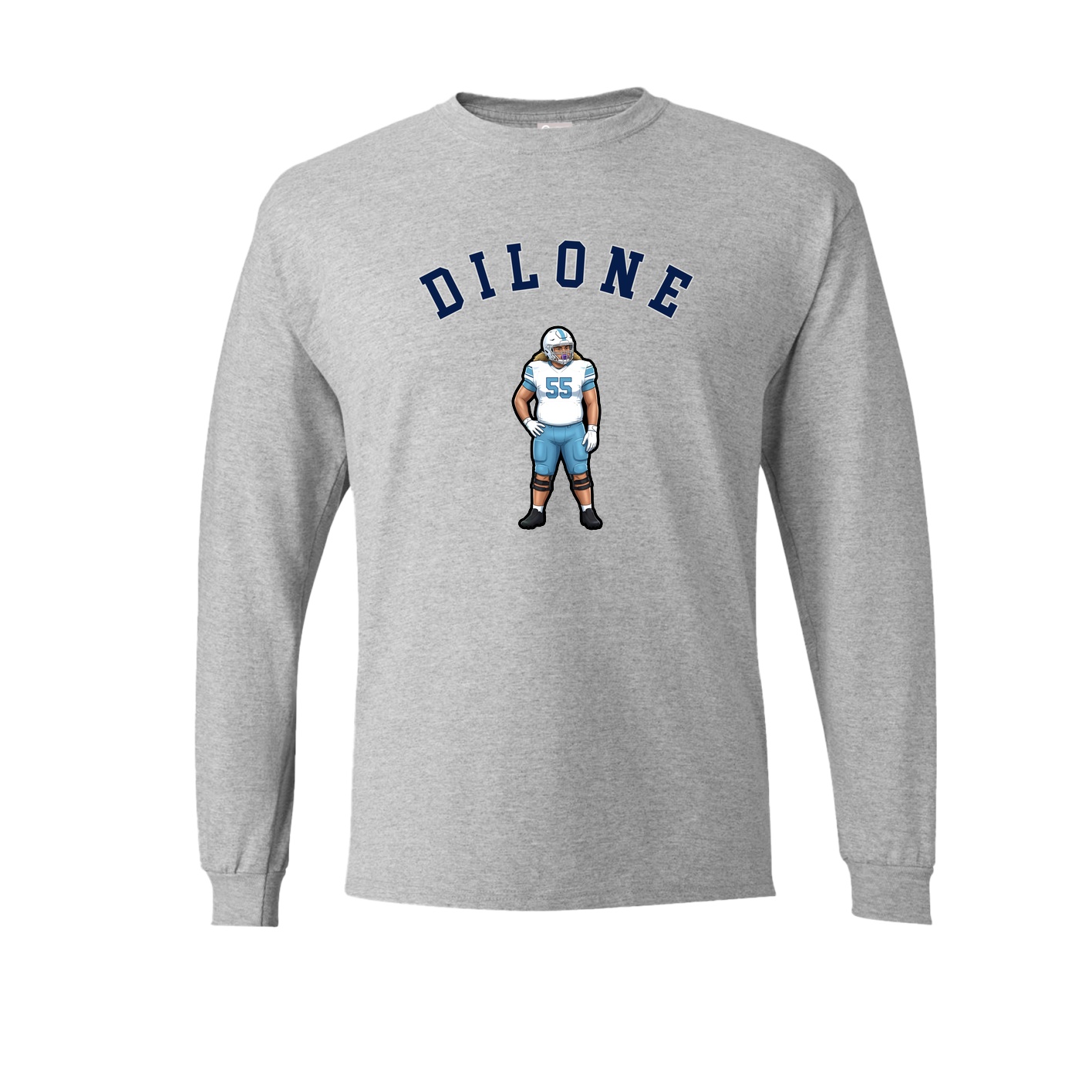 Long Sleeve Tee — Shirsey Arch in Grey