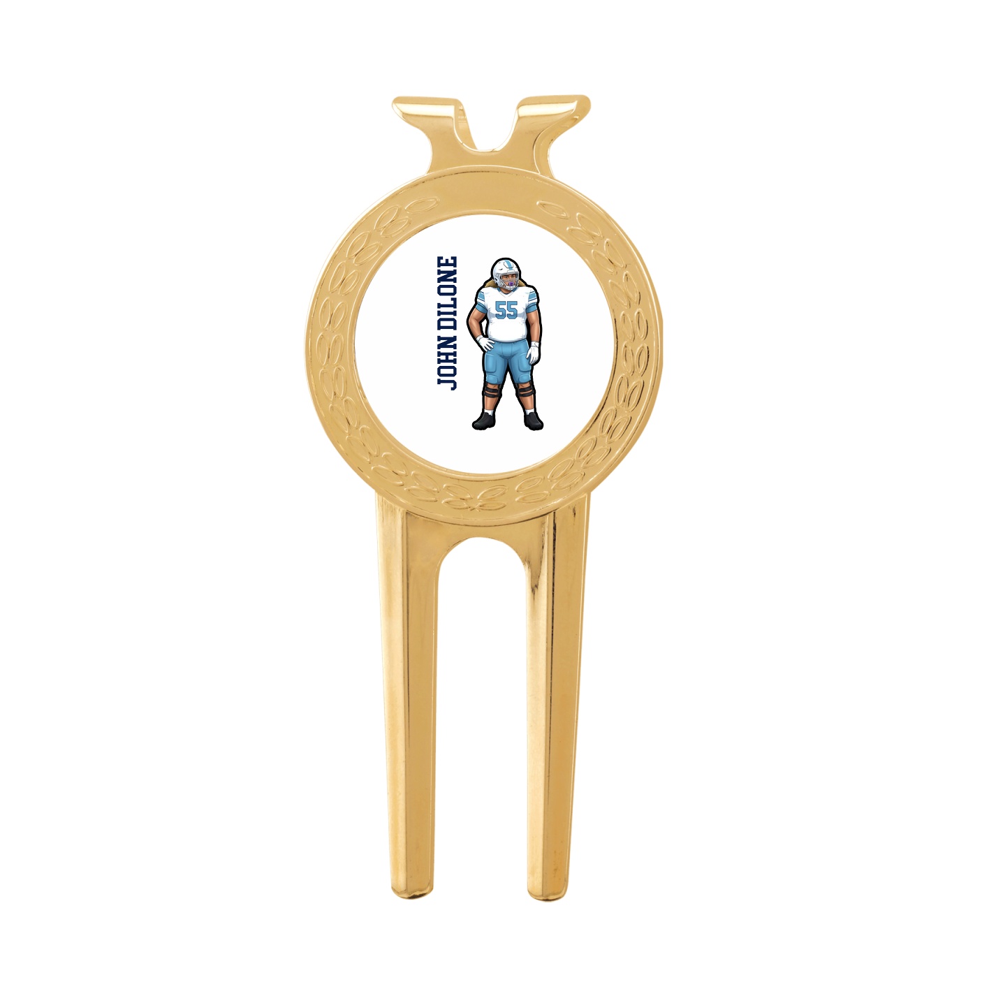 Divot Tool with Ball Marker — Name Vertical in Classic