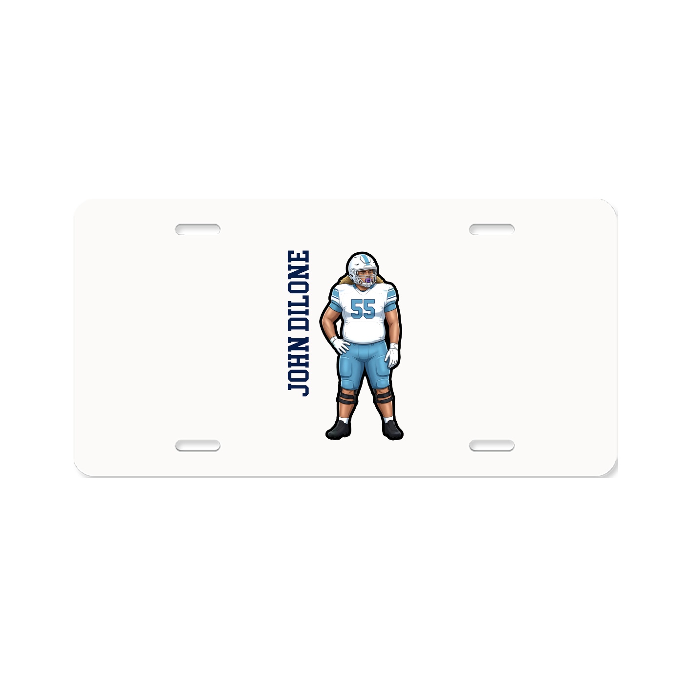 Aluminum License Plate