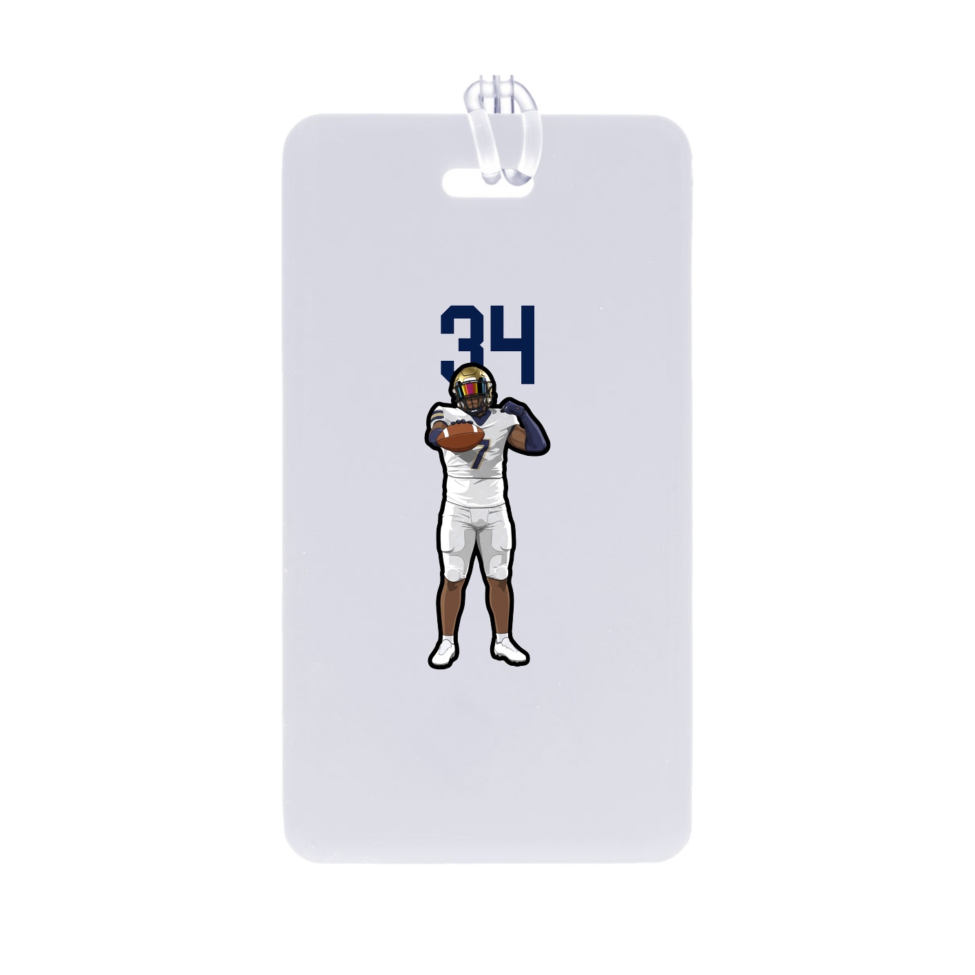 Bag Tag — Number Top in Classic