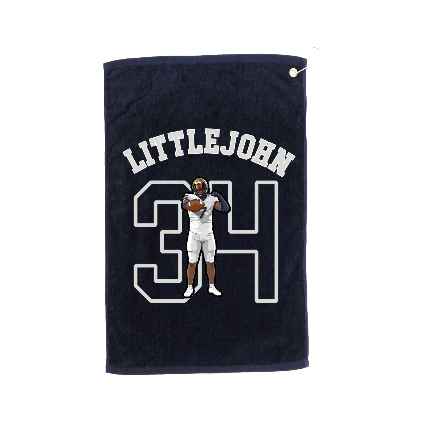 Golf Towel — Shirsey Arch in Navy
