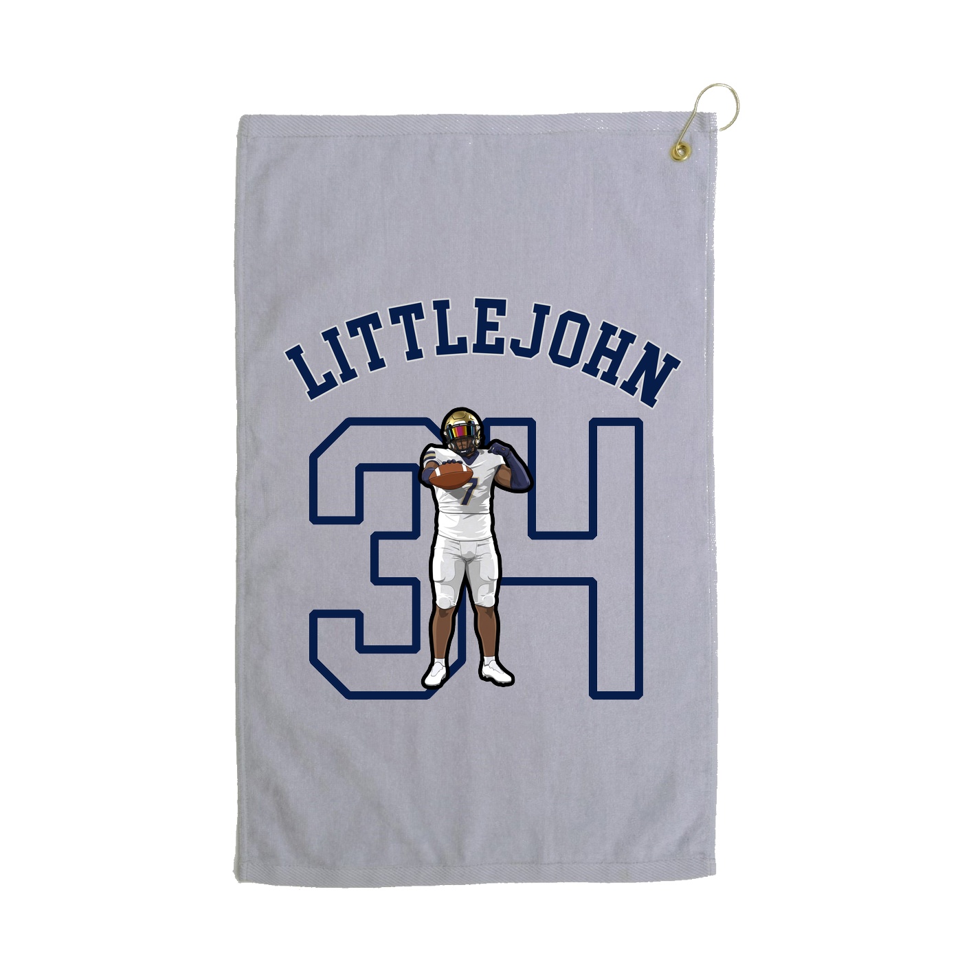 Golf Towel — Shirsey Arch in Grey