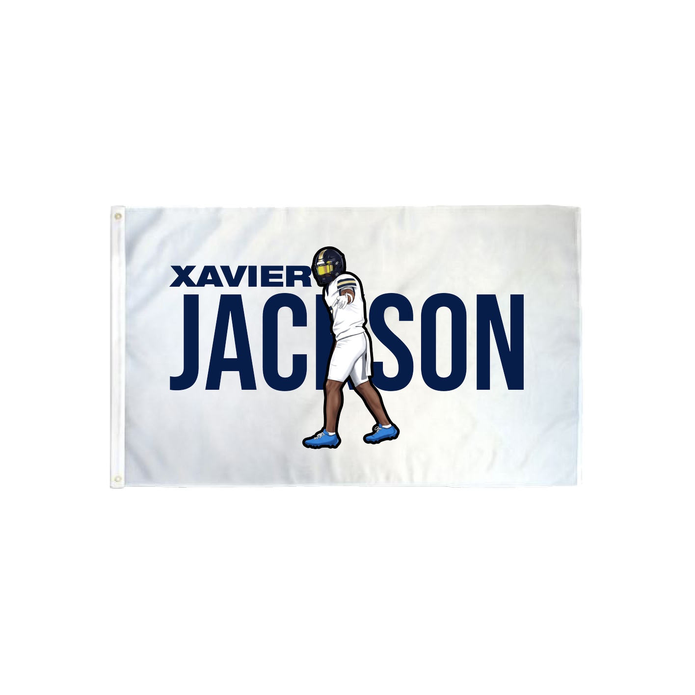 3x5 Flag — Player Name in Classic