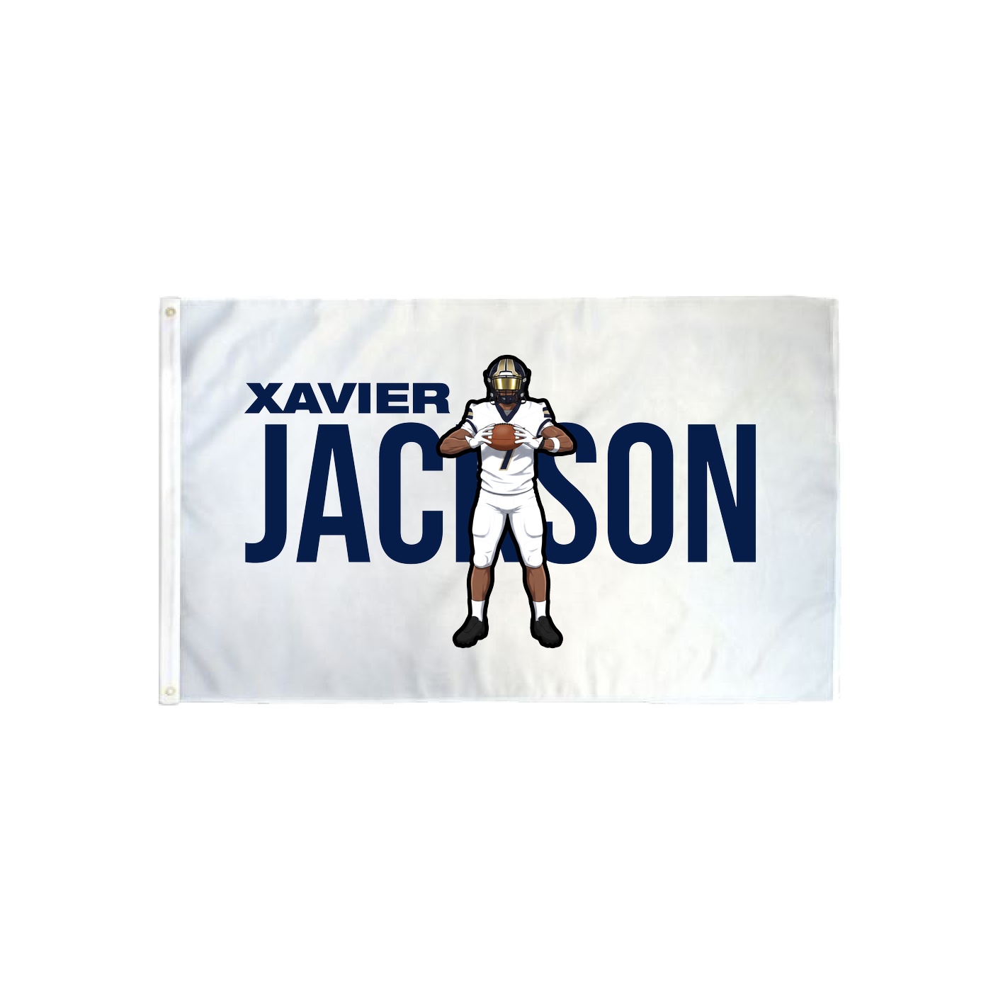 3x5 Flag — Player Name in Classic