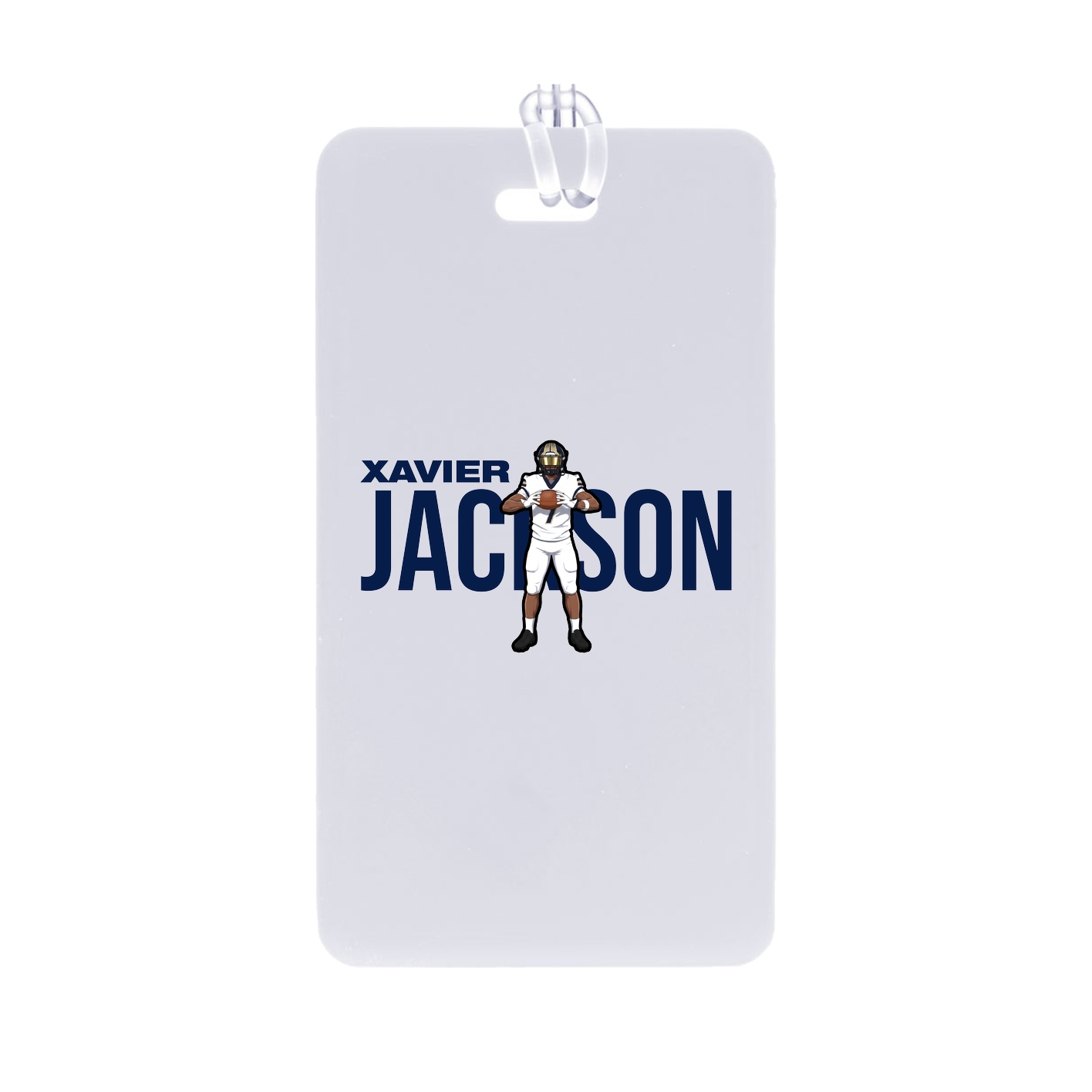 Bag Tag — Player Name in Classic