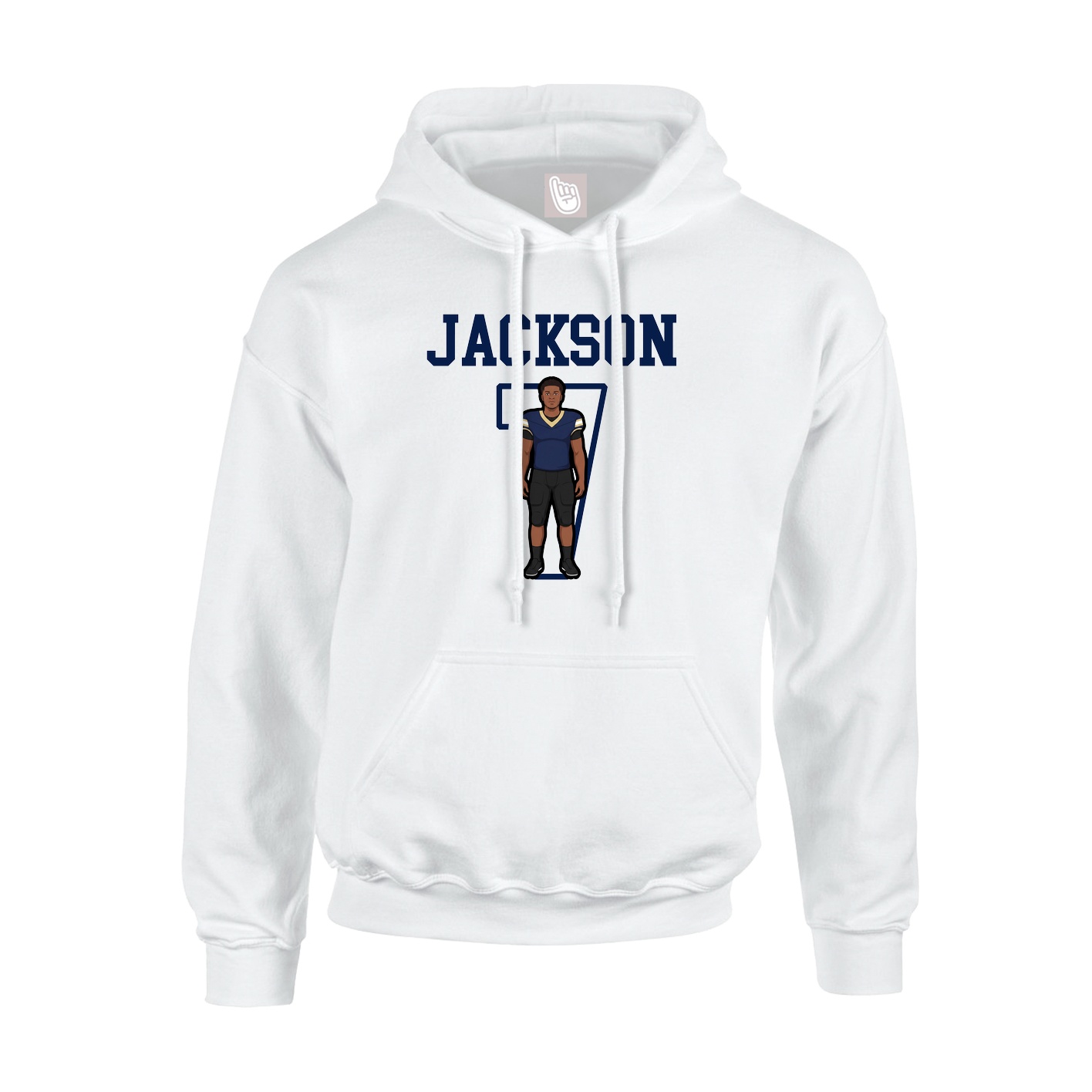 Hoodie — Shirsey in White