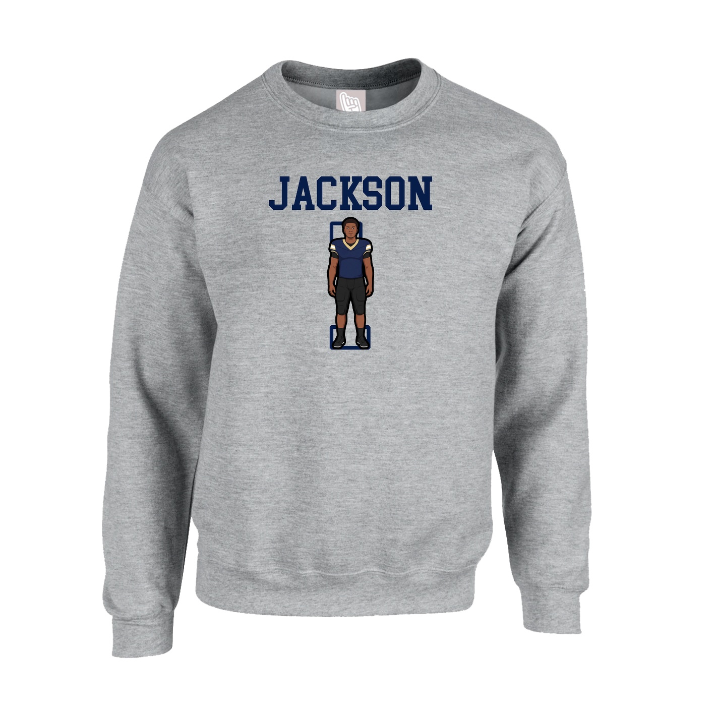Fleece Crew — Shirsey in Grey