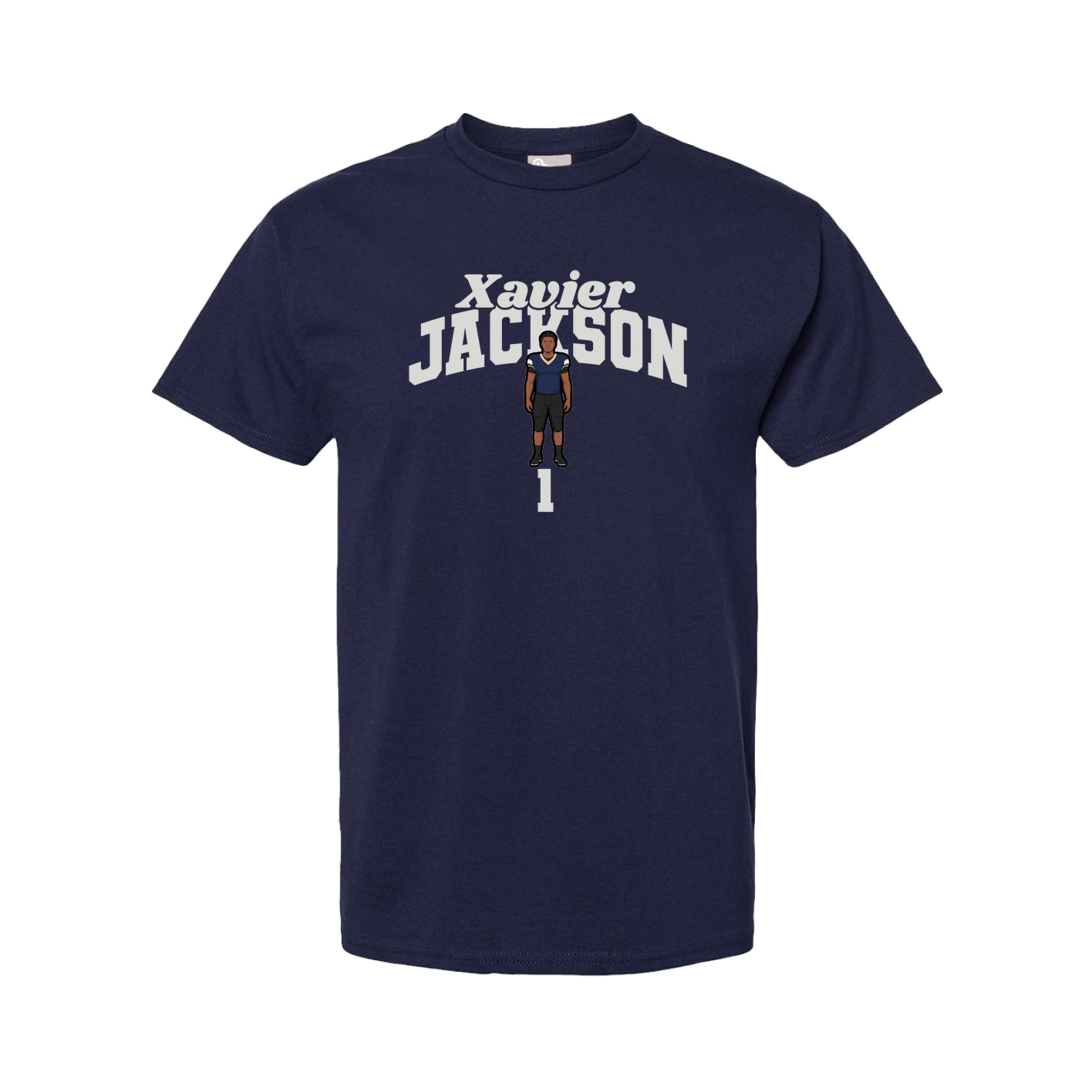 Tee — Signature Arch in Navy