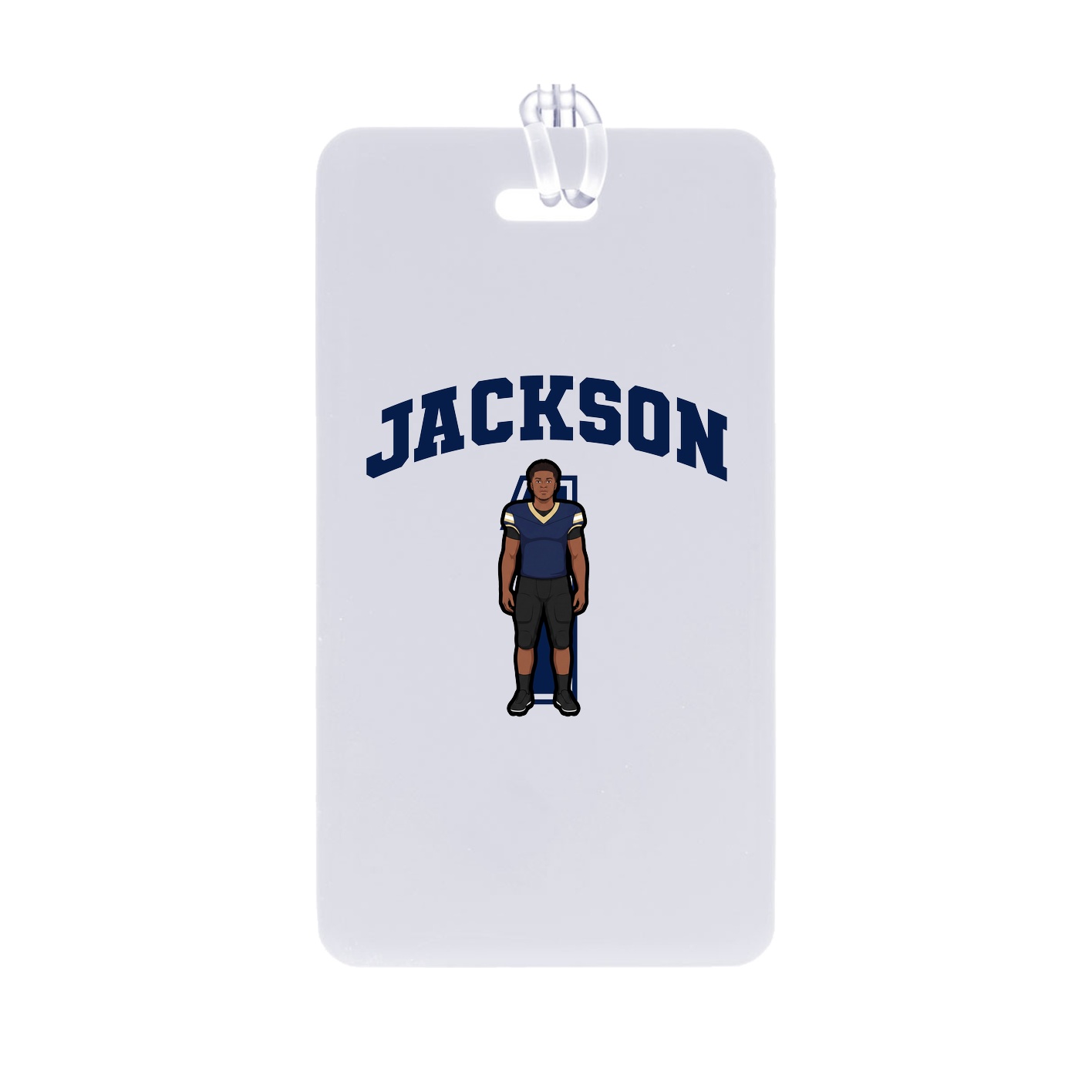 Bag Tag — Number in Classic