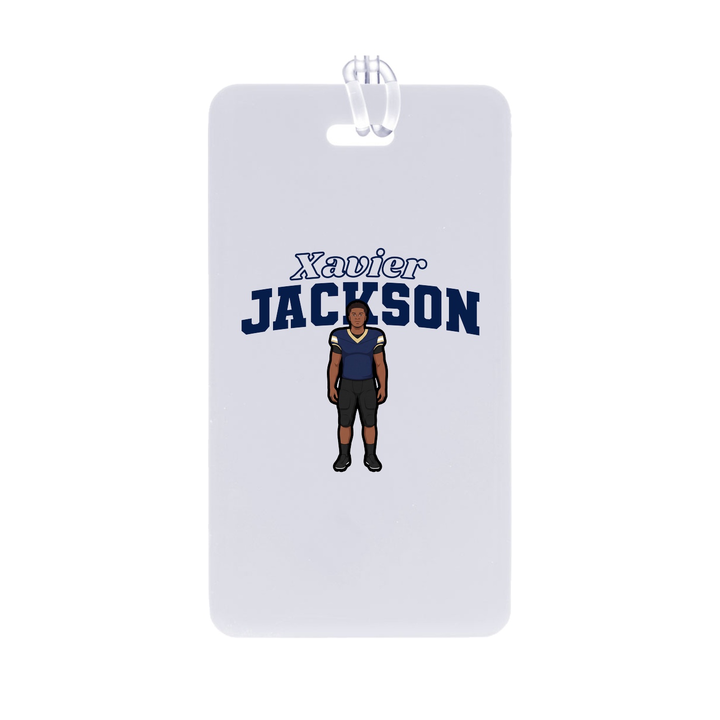 Bag Tag — Name Arch in Classic