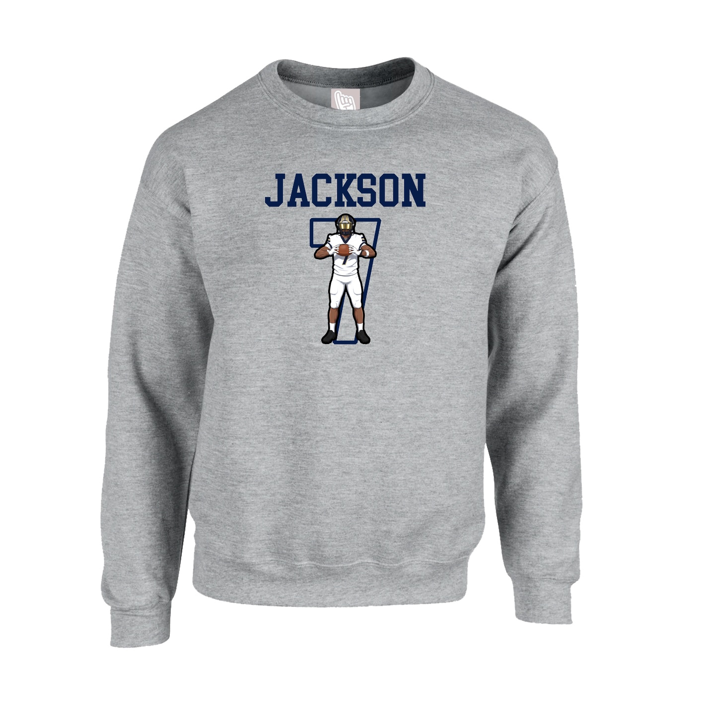 Fleece Crew — Shirsey in Grey