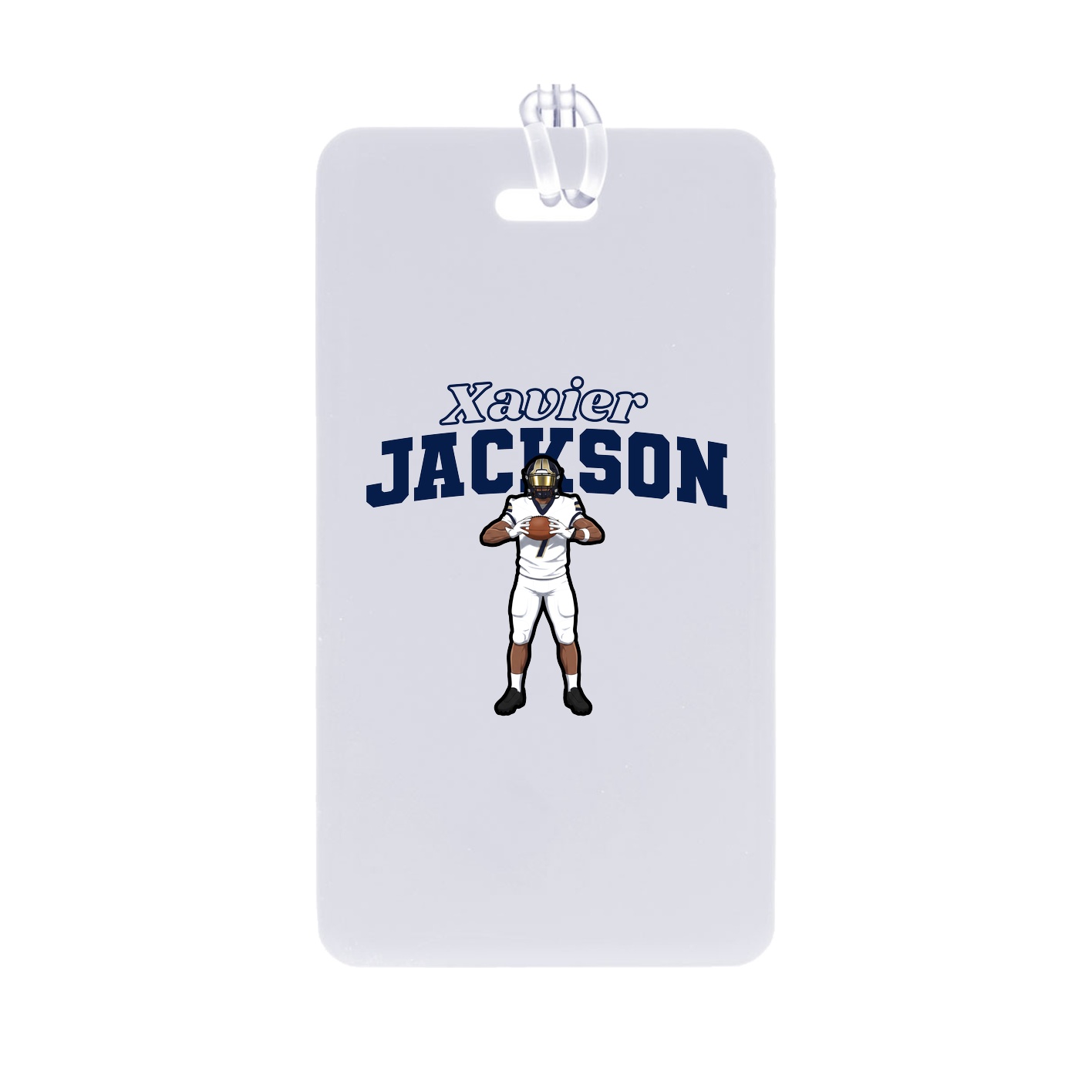 Bag Tag — Name Arch in Classic