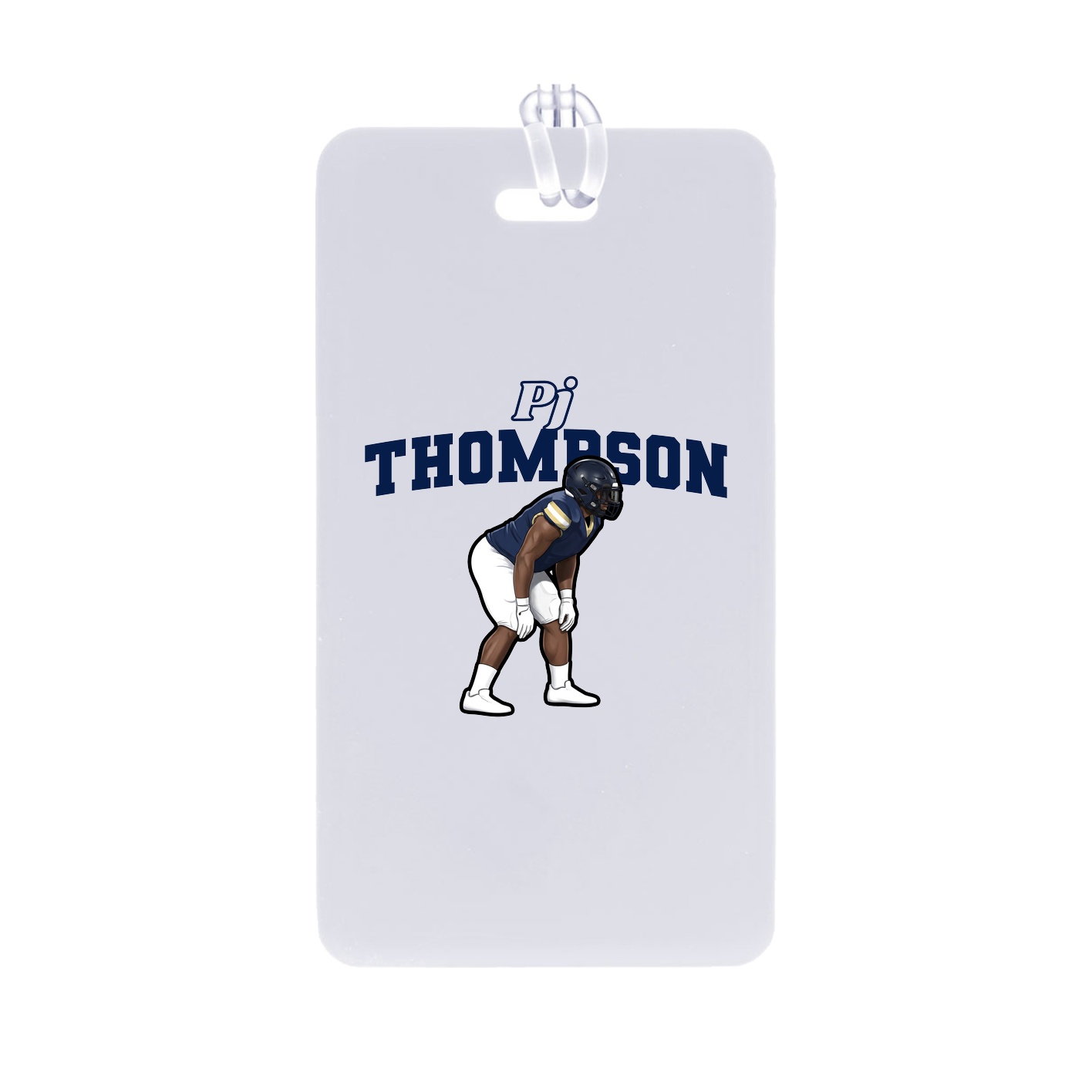 Bag Tag — Name Arch in Classic