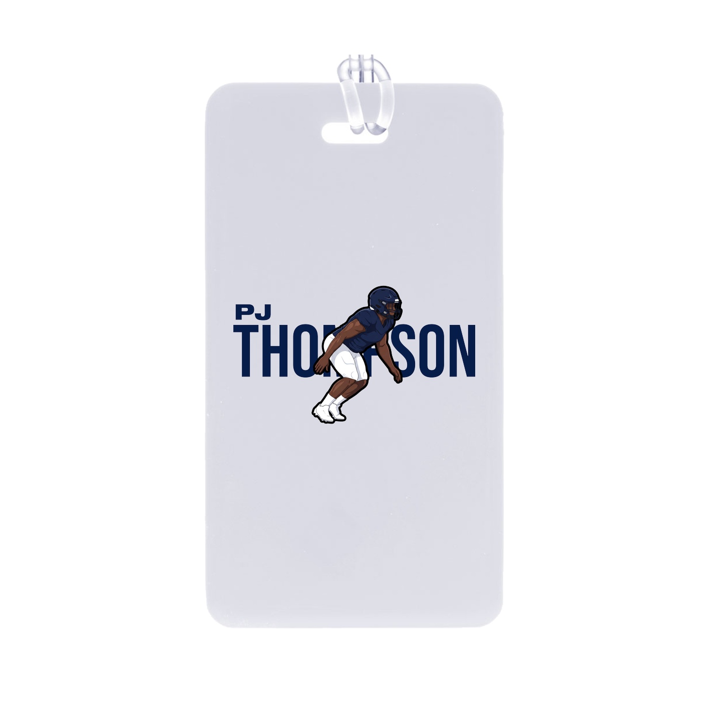 Bag Tag — Player Name in Classic