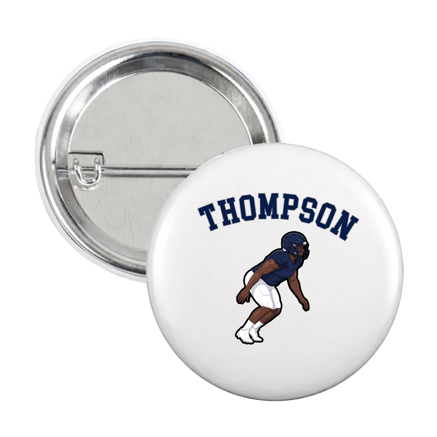 Game Day Button — Shirsey Arch in White