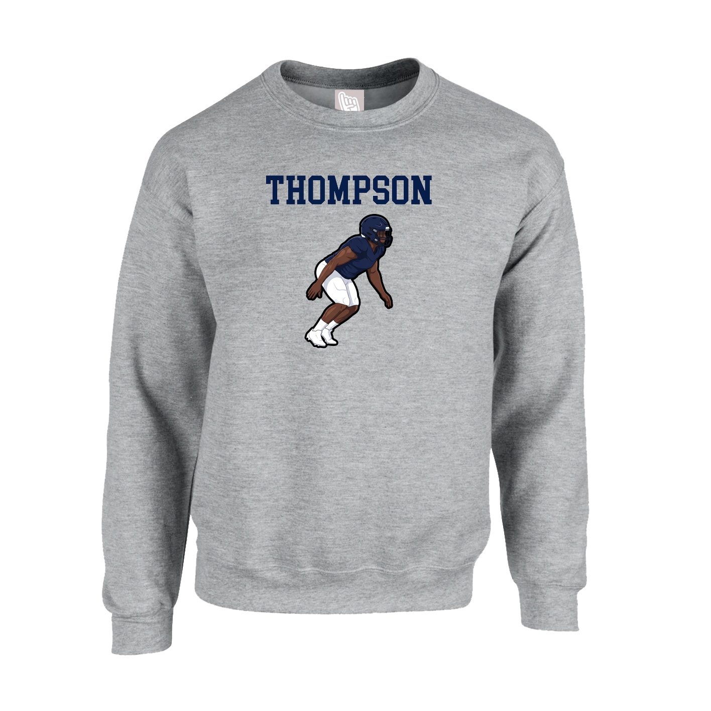 Fleece Crew — Shirsey in Grey