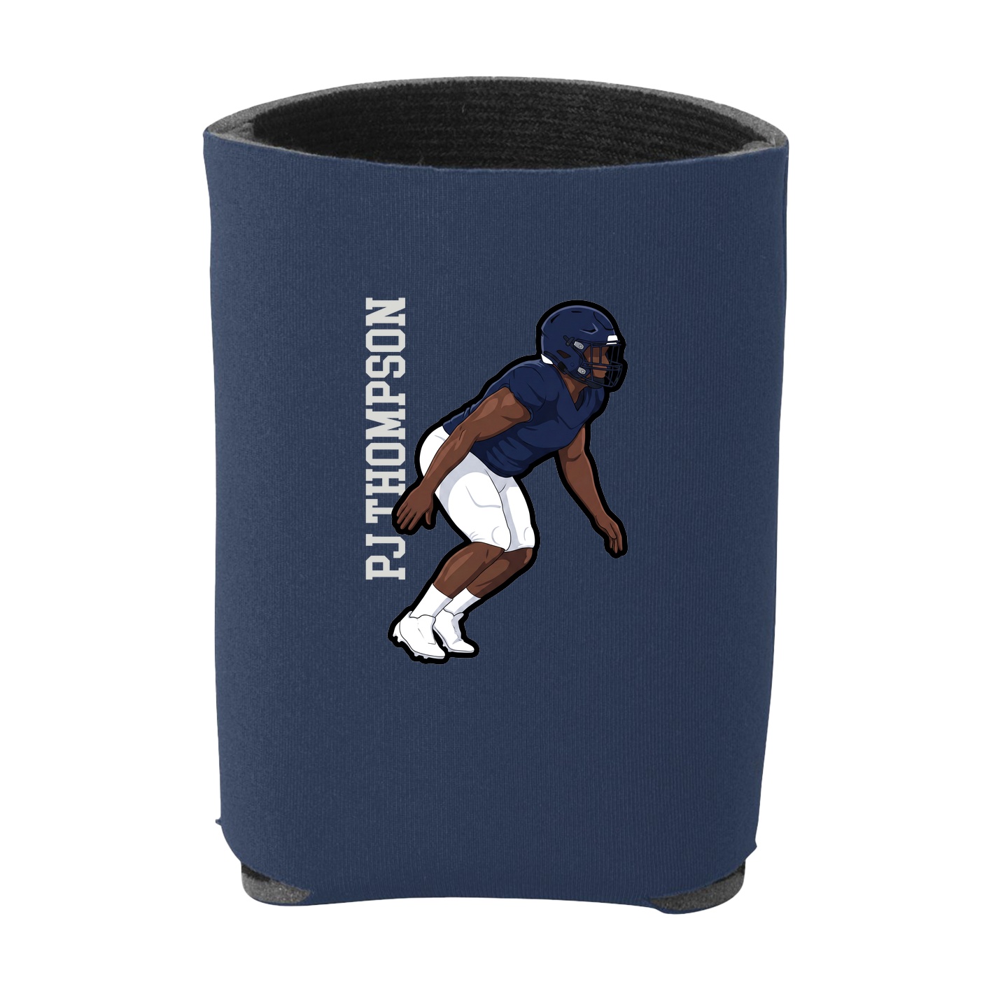 Can Holder — Name Vertical in Navy