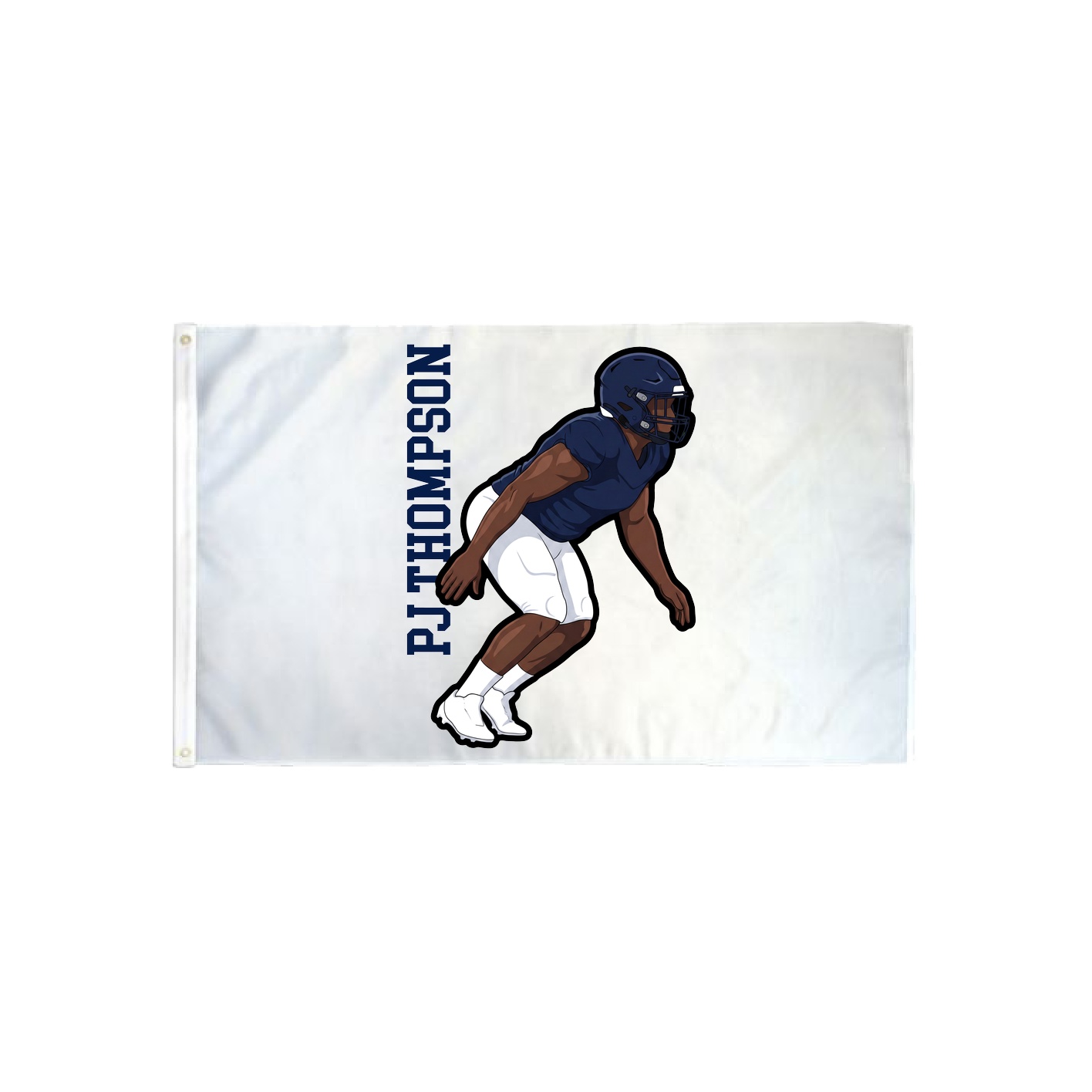 3x5 Flag — Name Vertical in Classic