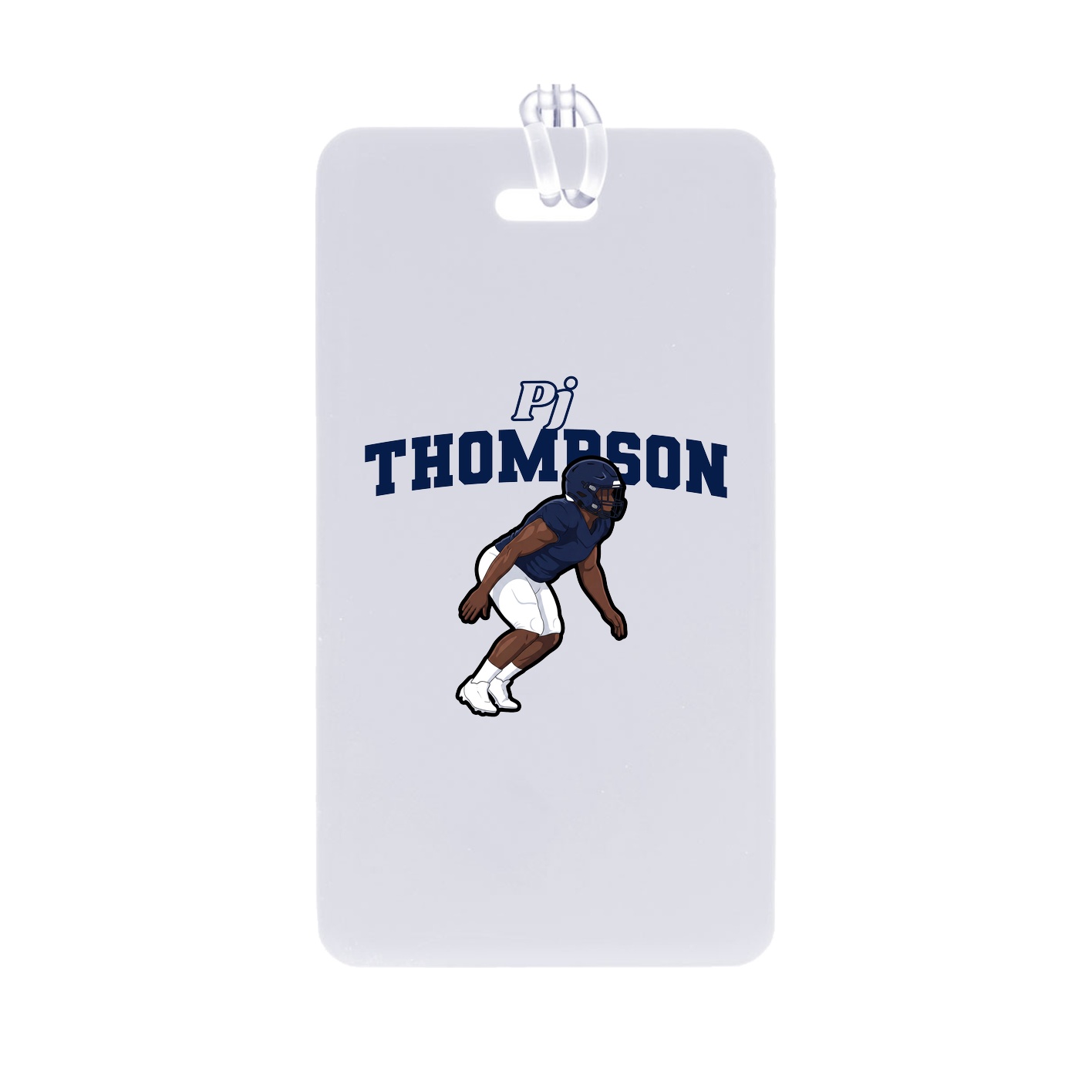 Bag Tag — Name Arch in Classic