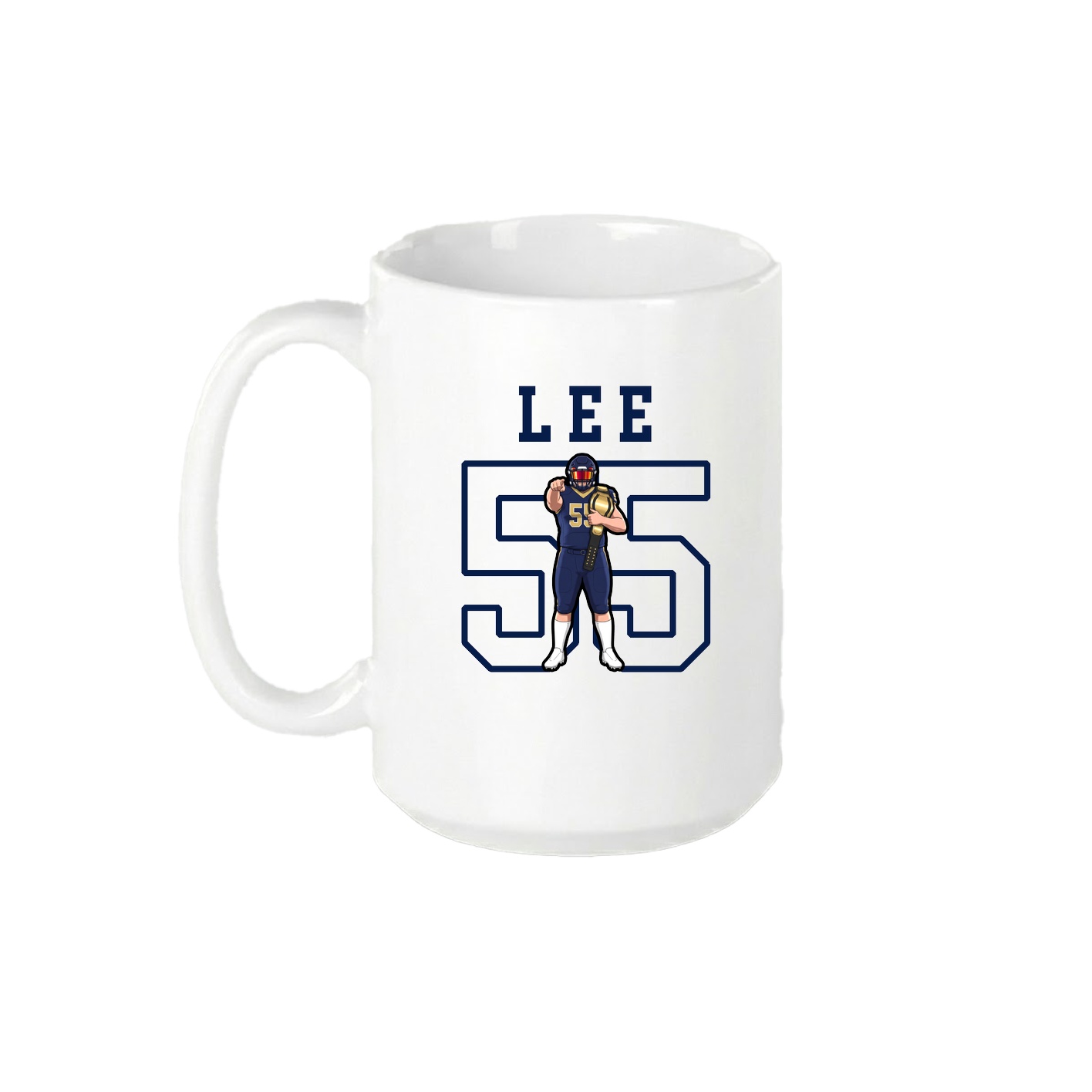 15oz Coffee Mug — Shirsey in White