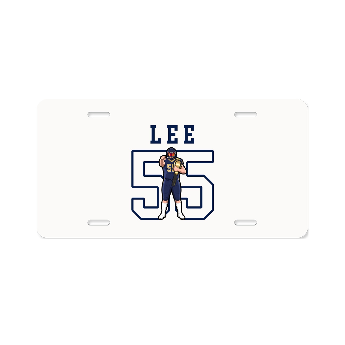 License Plate — Shirsey in Classic
