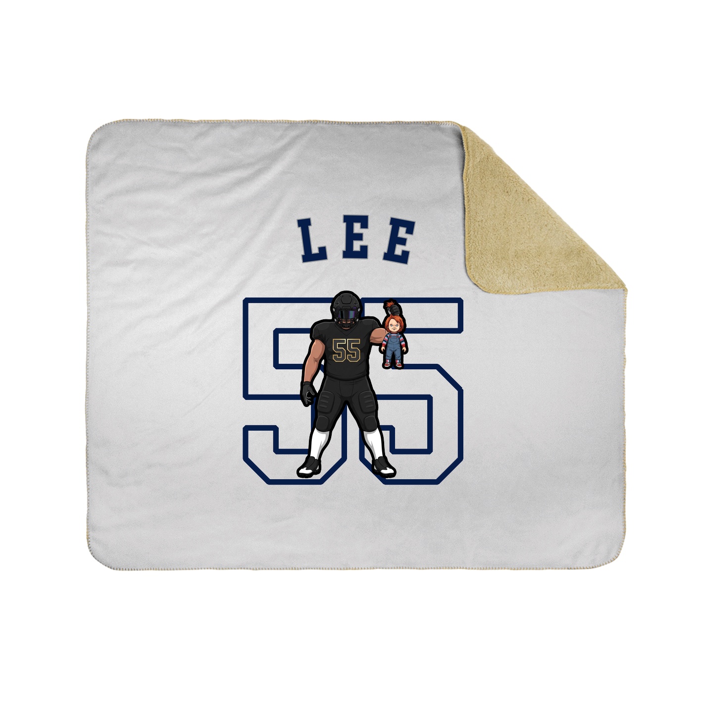 Throw Blanket — Shirsey Arch in White