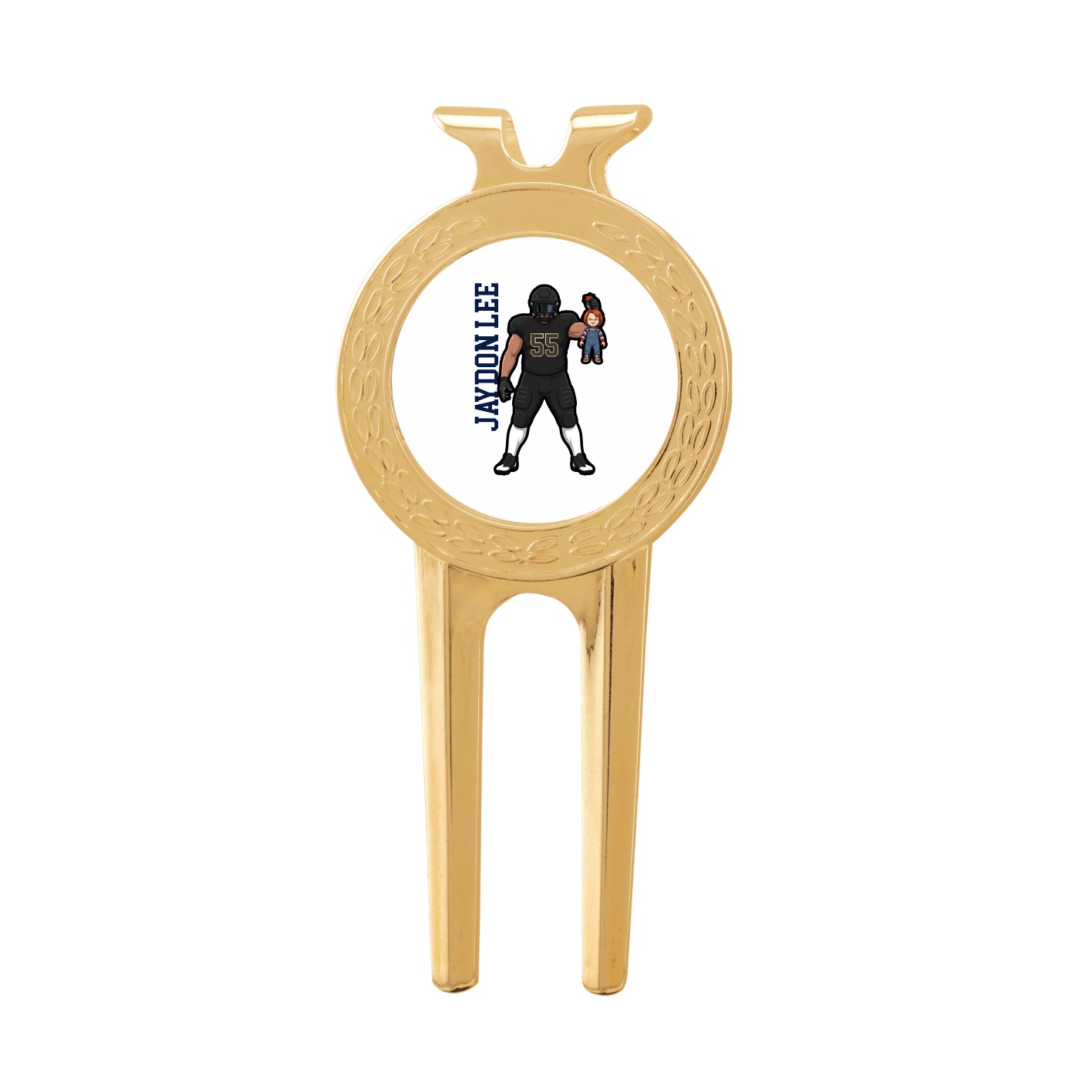 Divot Tool with Ball Marker — Name Vertical in Classic