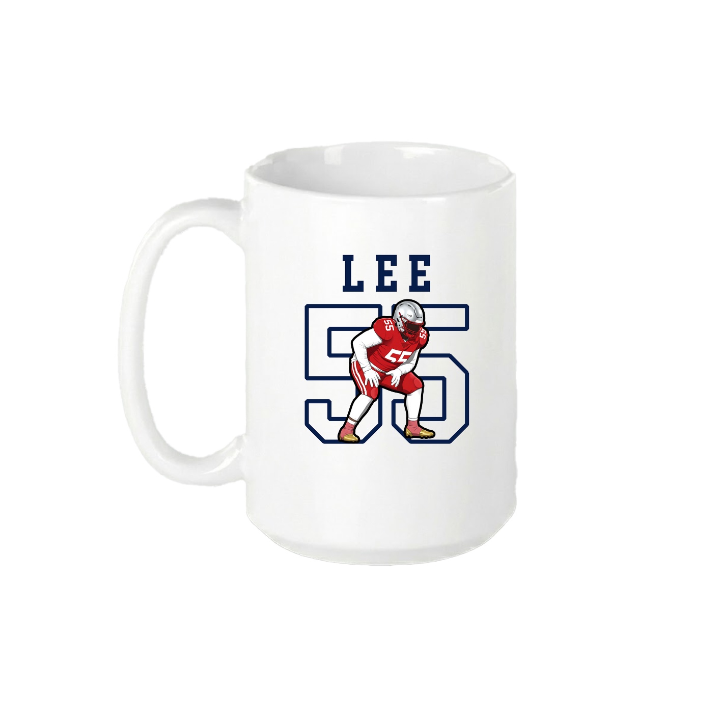 15oz Coffee Mug — Shirsey in White