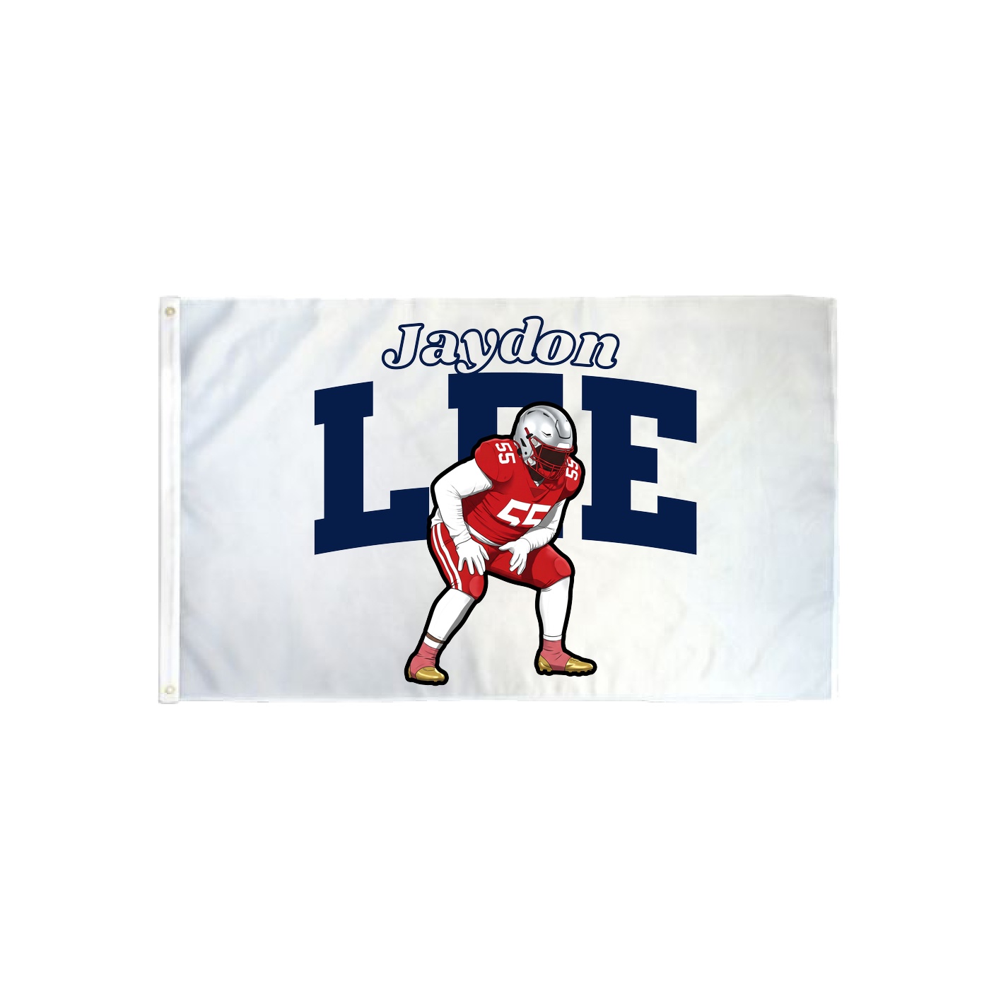 3x5 Flag — Name Arch in Classic