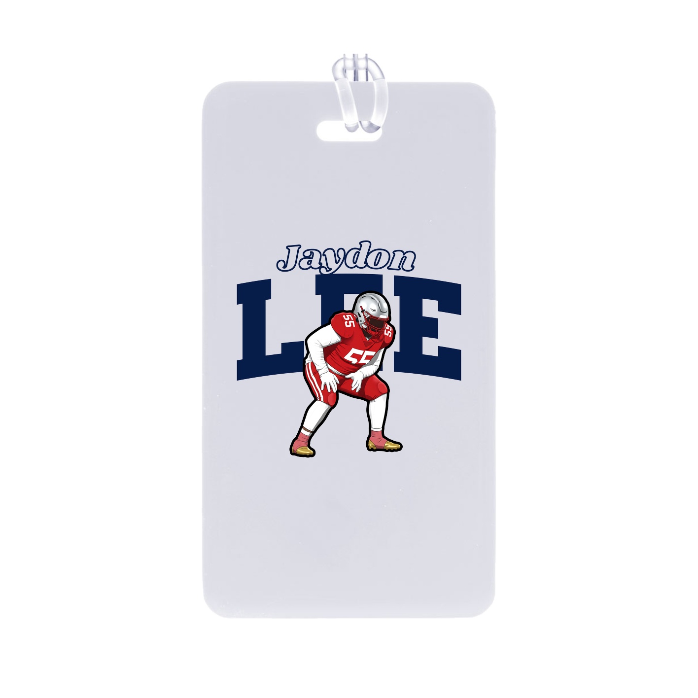 Bag Tag — Name Arch in Classic