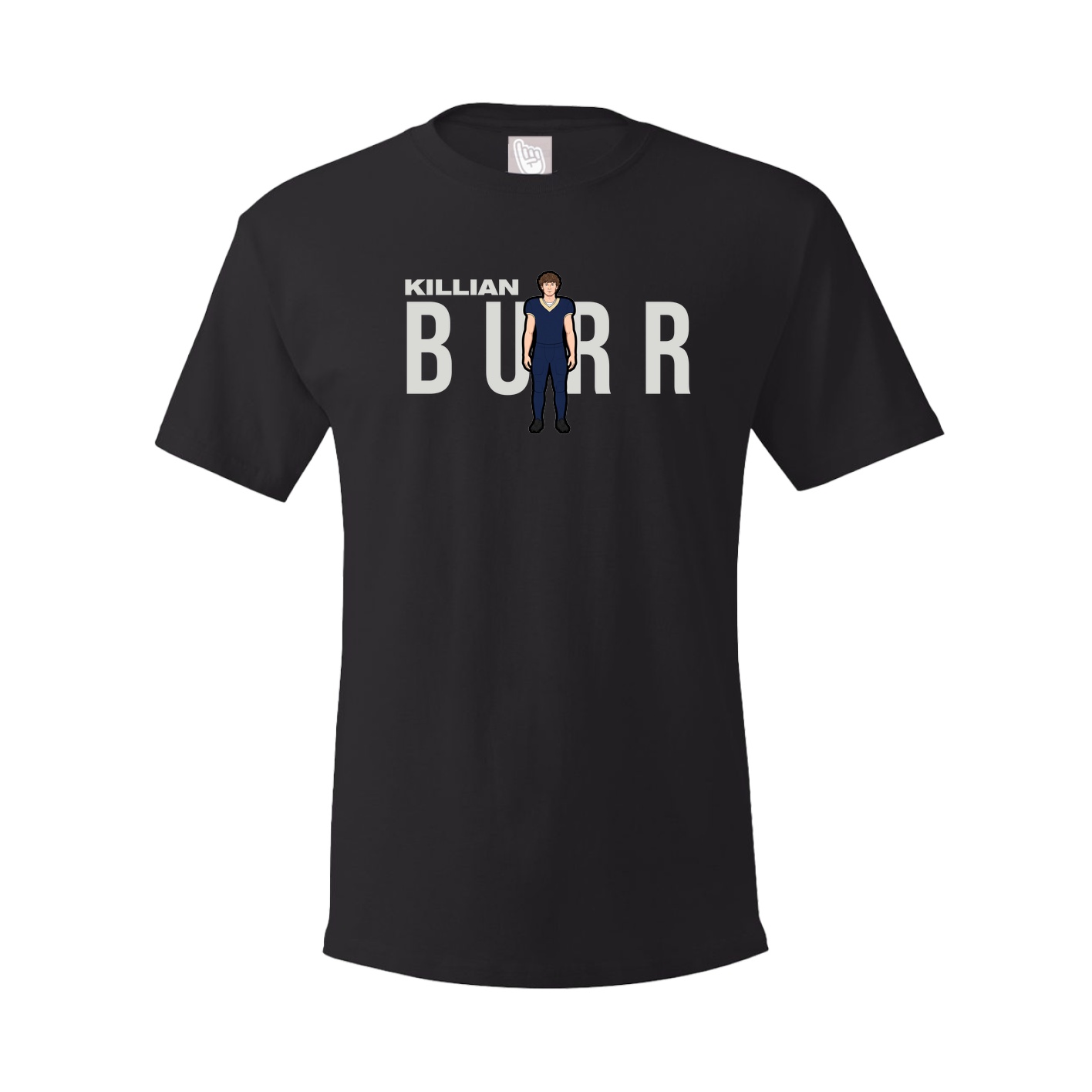 Youth Tee — Player Name in Black