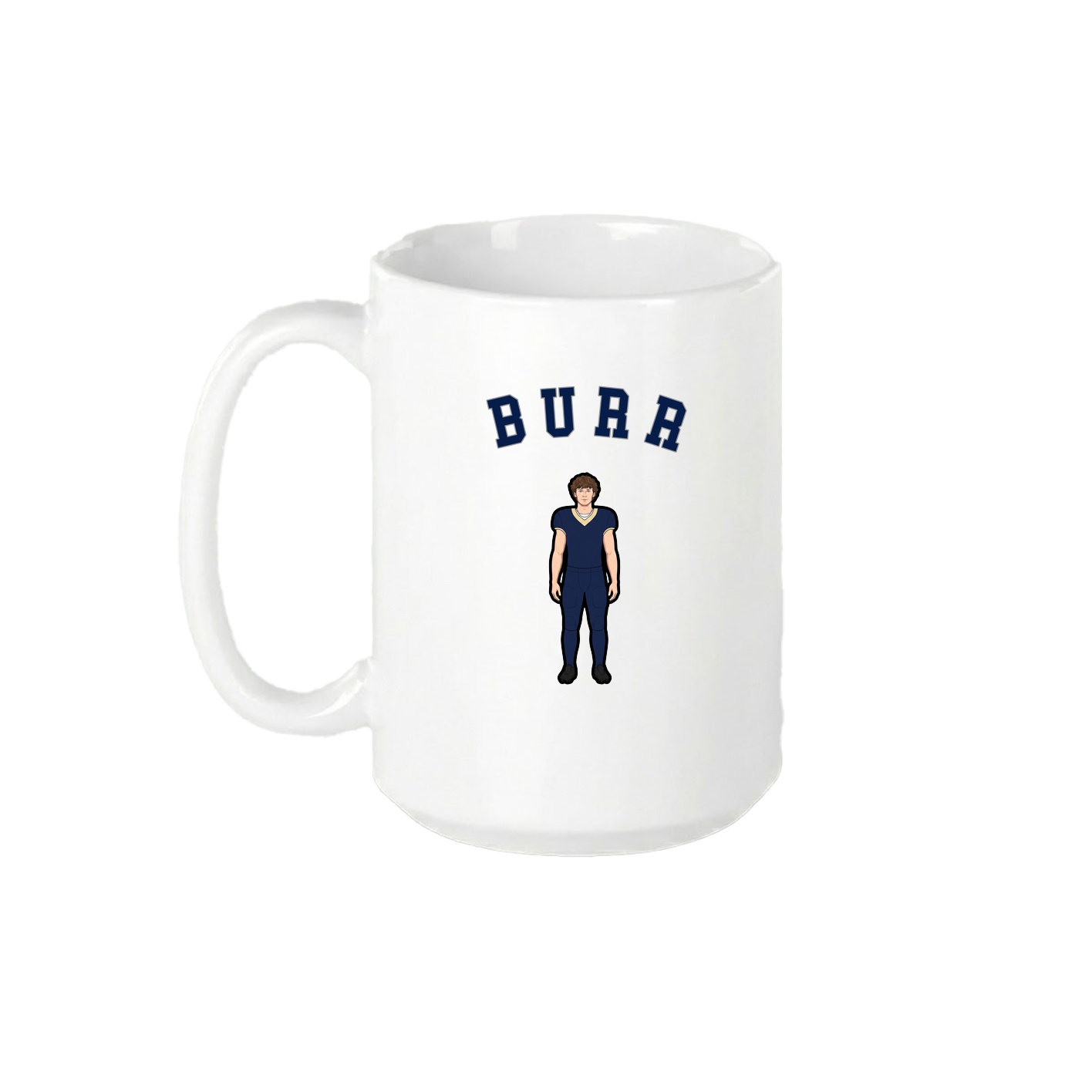 15oz Coffee Mug — Shirsey Arch in White