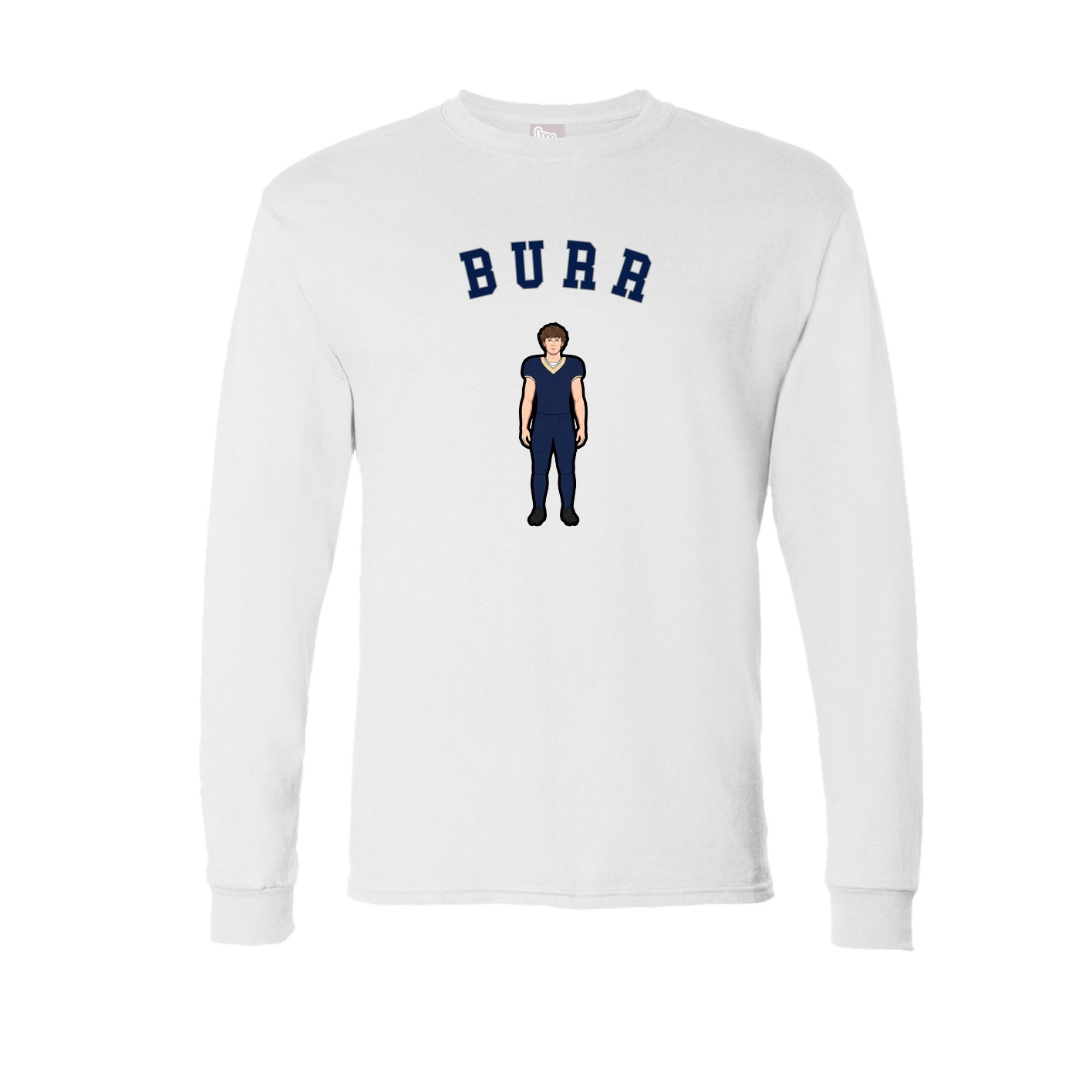 Long Sleeve Tee — Shirsey Arch in White