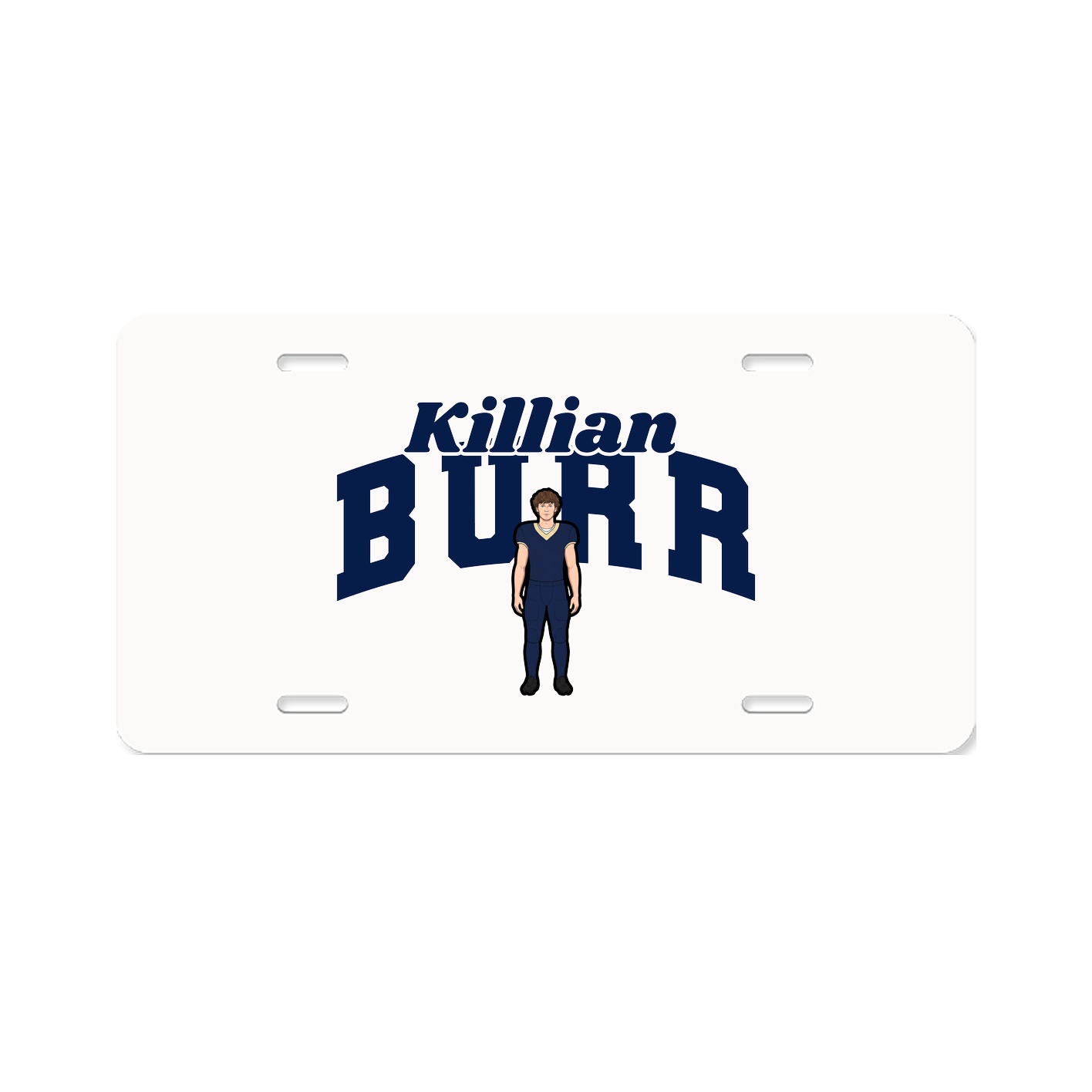 License Plate — Signature Arch in Classic