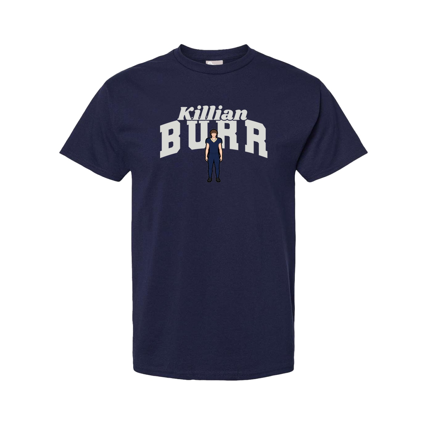 Tee — Signature Arch in Navy