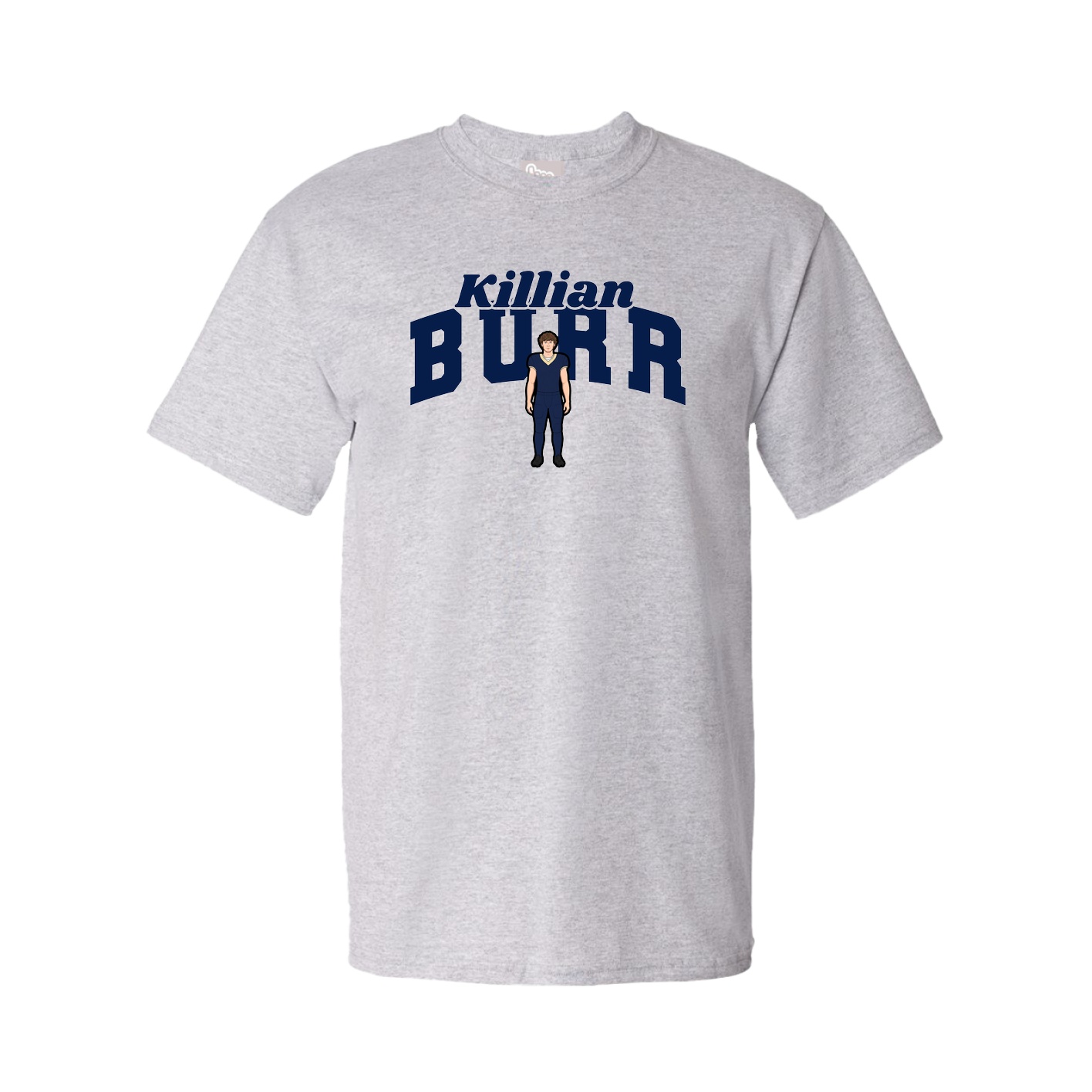 Youth Tee — Signature Arch in Grey