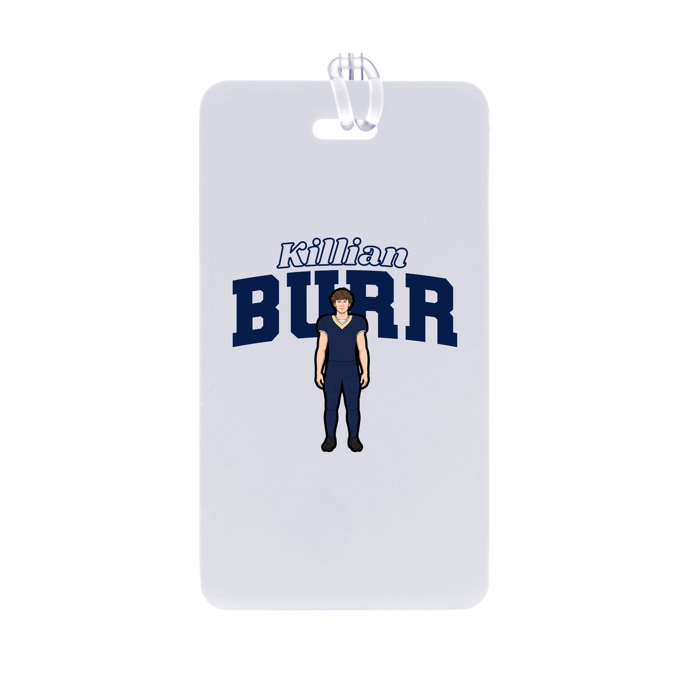 Bag Tag — Name Arch in Classic